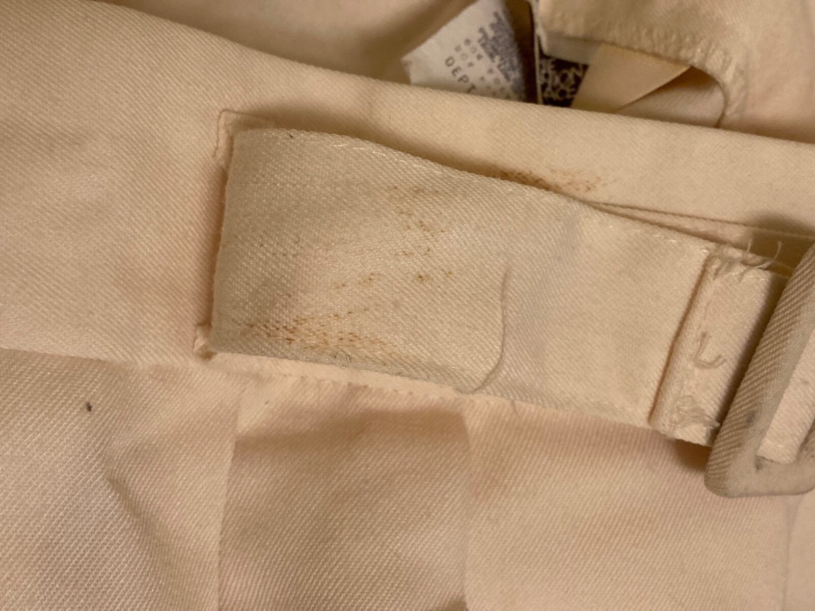 Vintage 1980s Sears The Fashion Place Cream Pleated Slacks Pants Women’s XS/S