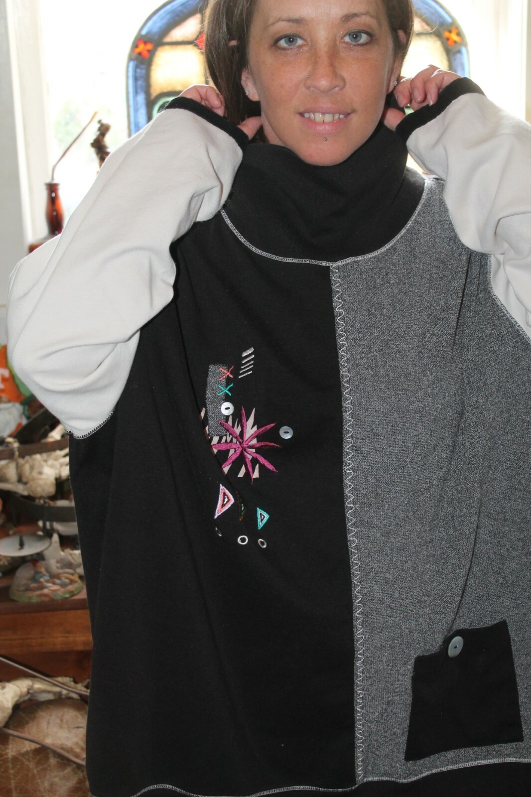 Vintage 1990’s Weird Sweater BLAST 3XL Plus