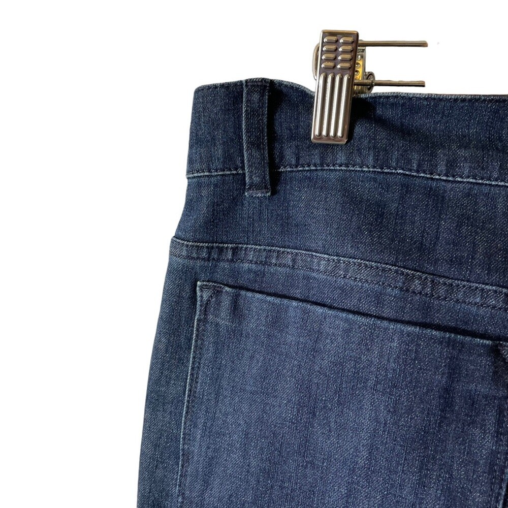 Soft Surroundings Dark Wash Straight Leg Jeans Size 8P