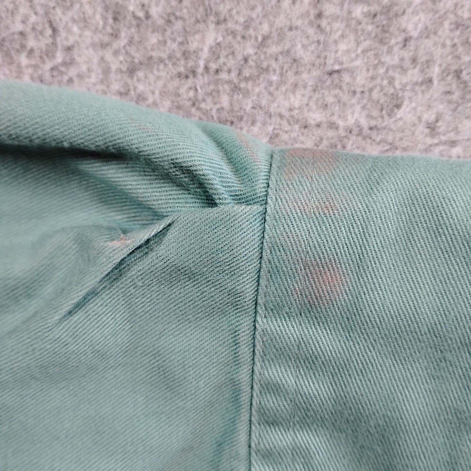 Vintage Disney Store Pooh Naturalist Embroidered Button Down Shirt Sage Green M