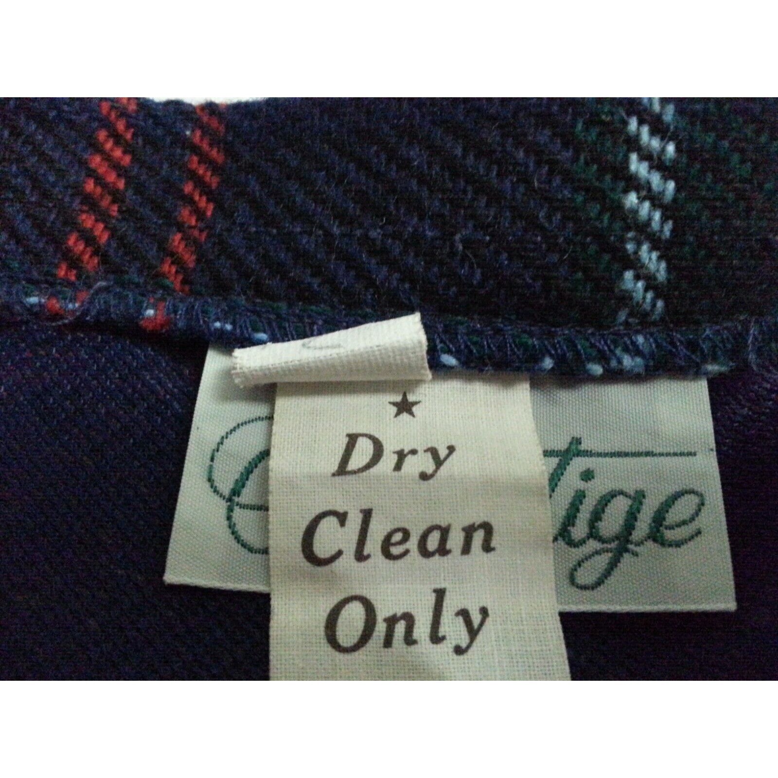 Vintage Prestige of Boston Skirt Dress Size 12 Plaid