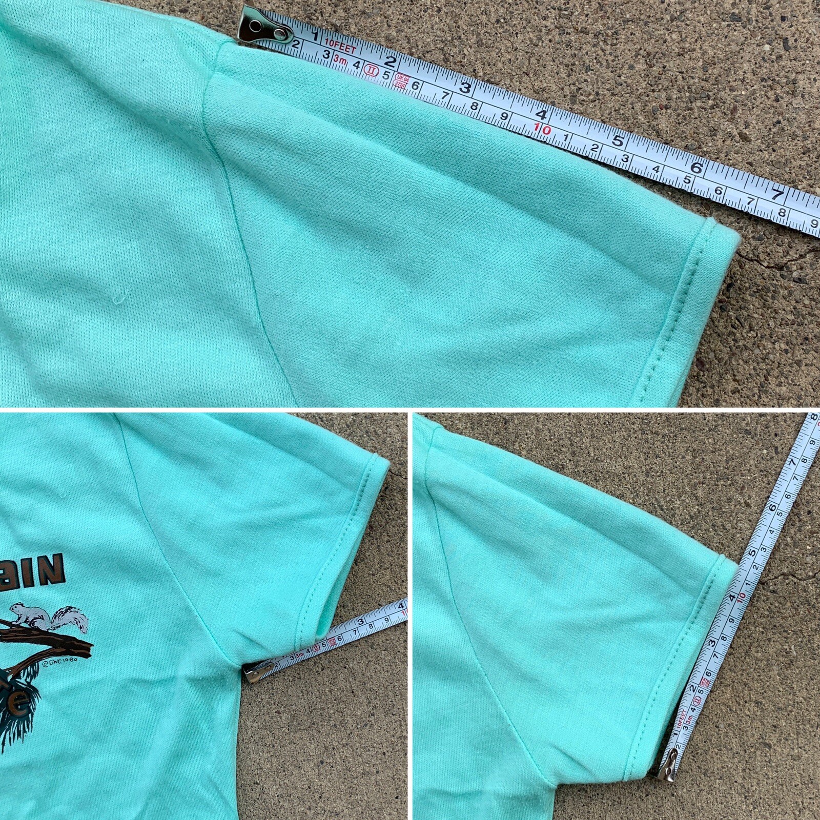 Vintage Twain Harte Chipmunk T Shirt Roach Iron On Back Fun Tees Size XL Ladies