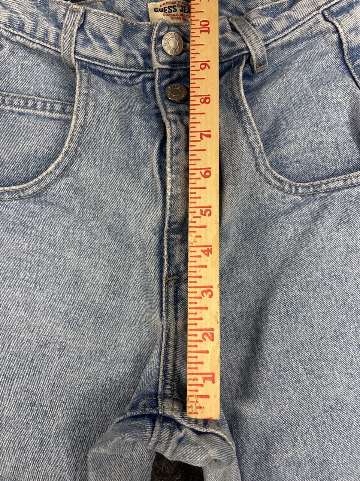 80s Guess Jeans Tapered Leg Ankle High Rise USA 27