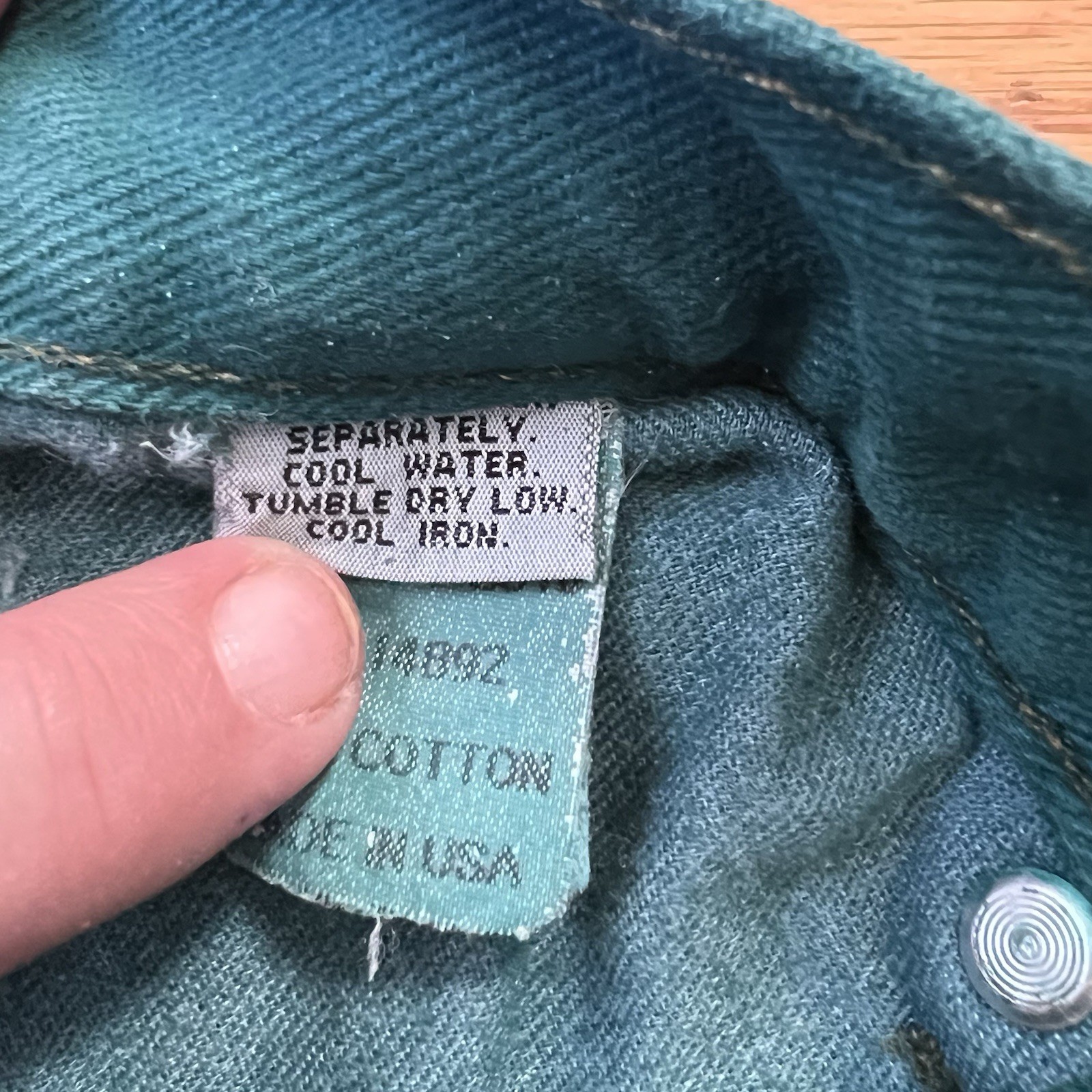 VTG Rare 90s Women’s Marithe Francois Girbaud Jeans Size 7/8 Turquoise-Blue-Teal