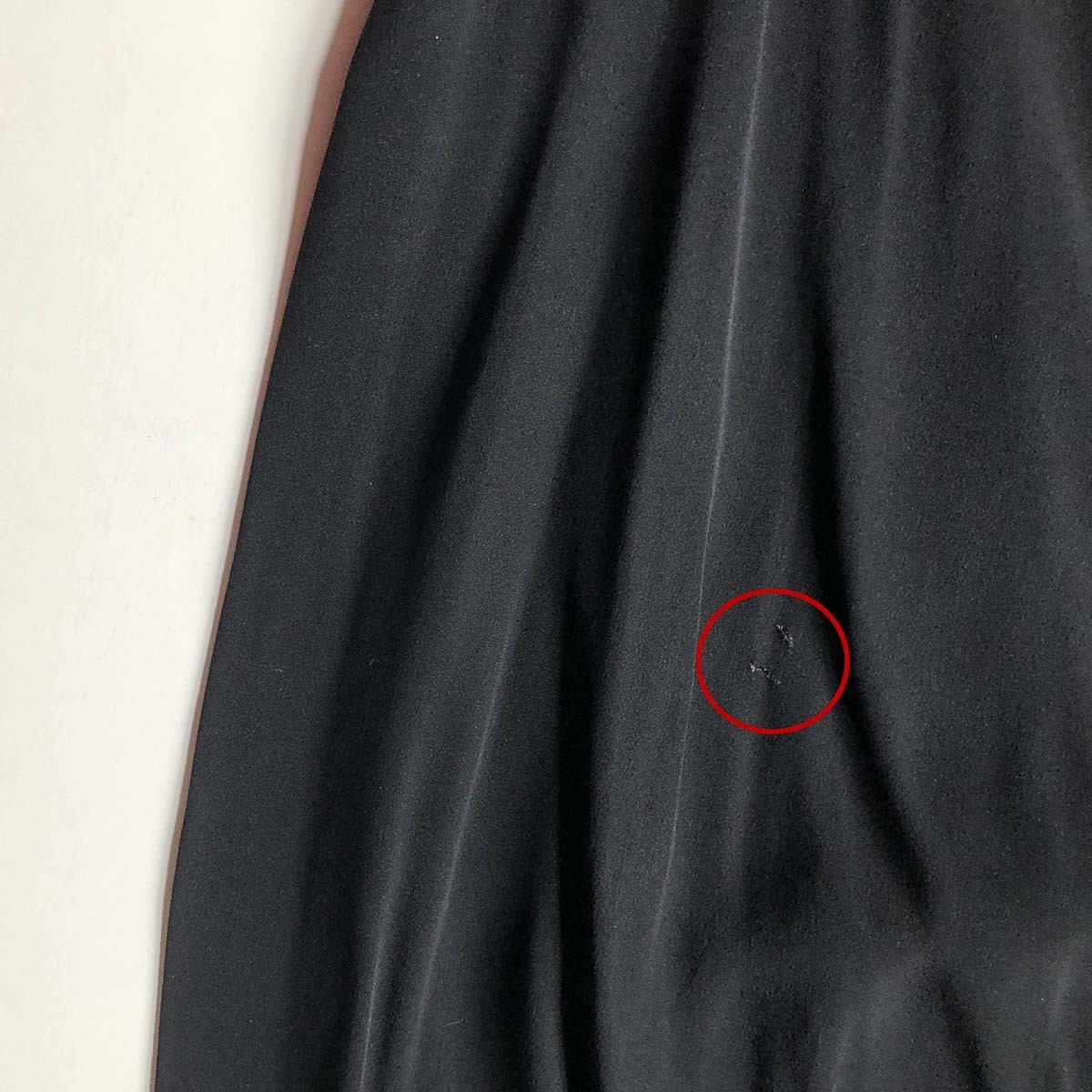 Vintage elegant 30s – 40s Black Rayon Crepe Wrap Sarong Skirt w/pin waist 27