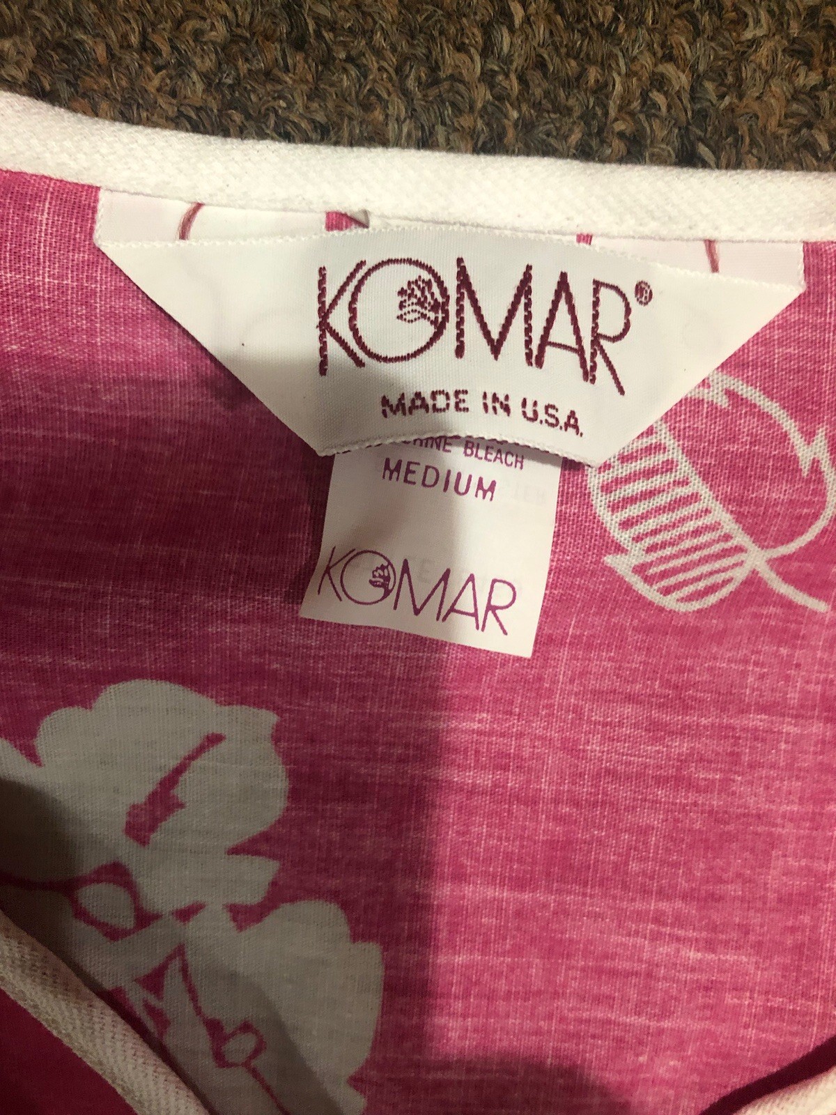 Vintage 1960’s Flower Power Moo Moo Dress Lot Of 2 Made By KOMAR