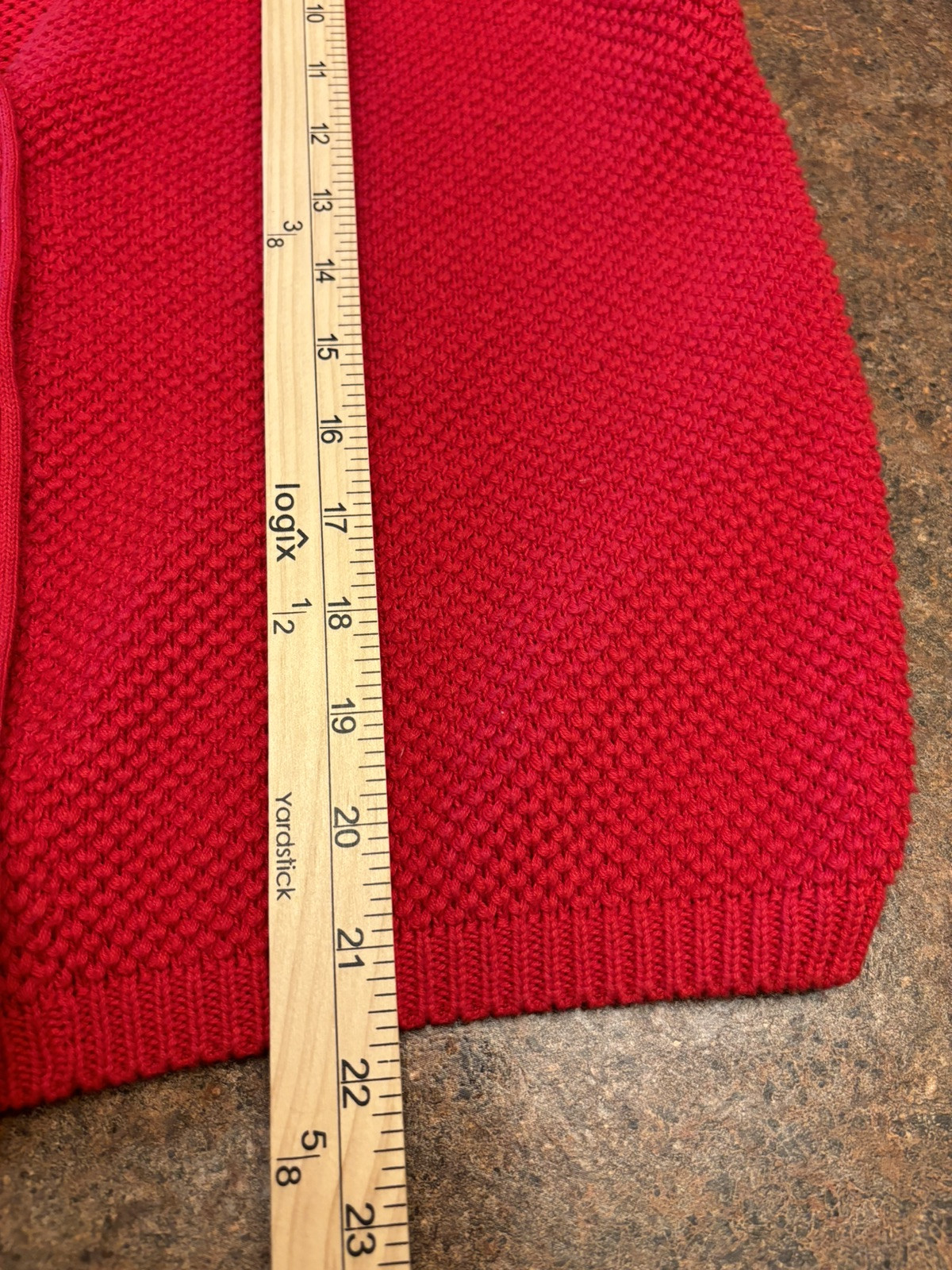 Vintage BUSHWACKER Original Red Grandpa Style Sweater Vest Medium