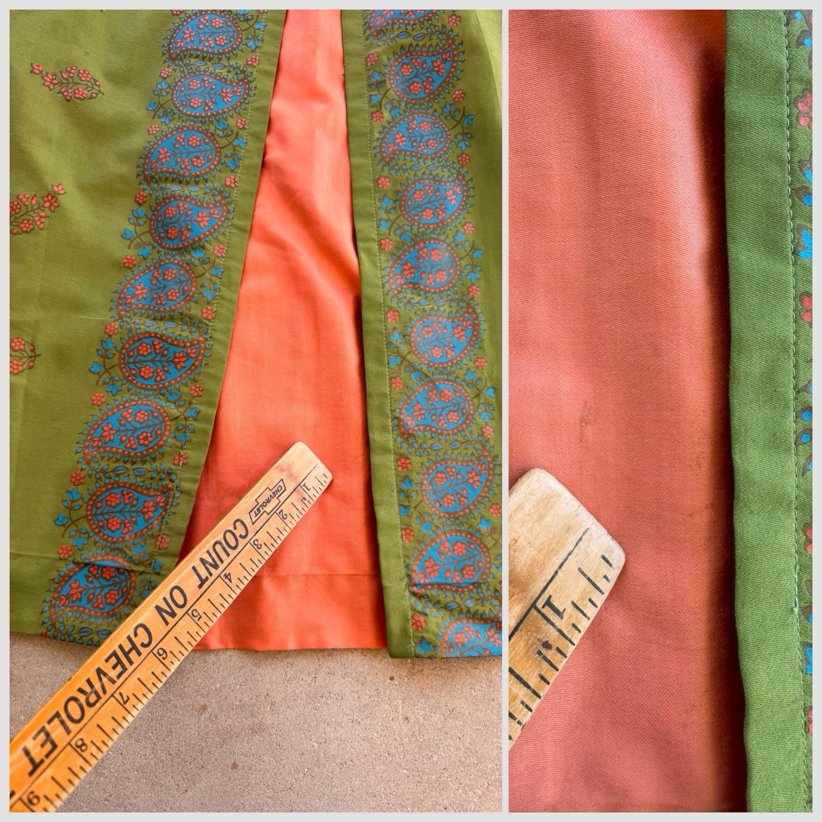 1960s Casuals Lahaina Maui Hawaii Pake Muu Dress Tropical Tiki Resort Luau VTG