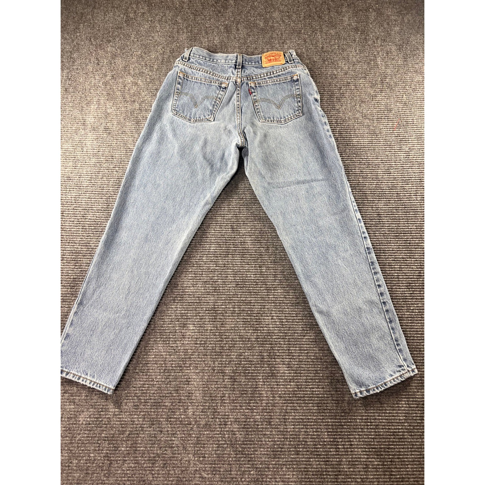 Levi’s 550 Relaxed Jeans Womens Size 12 M Tapered Light Wash Vintage Y2K