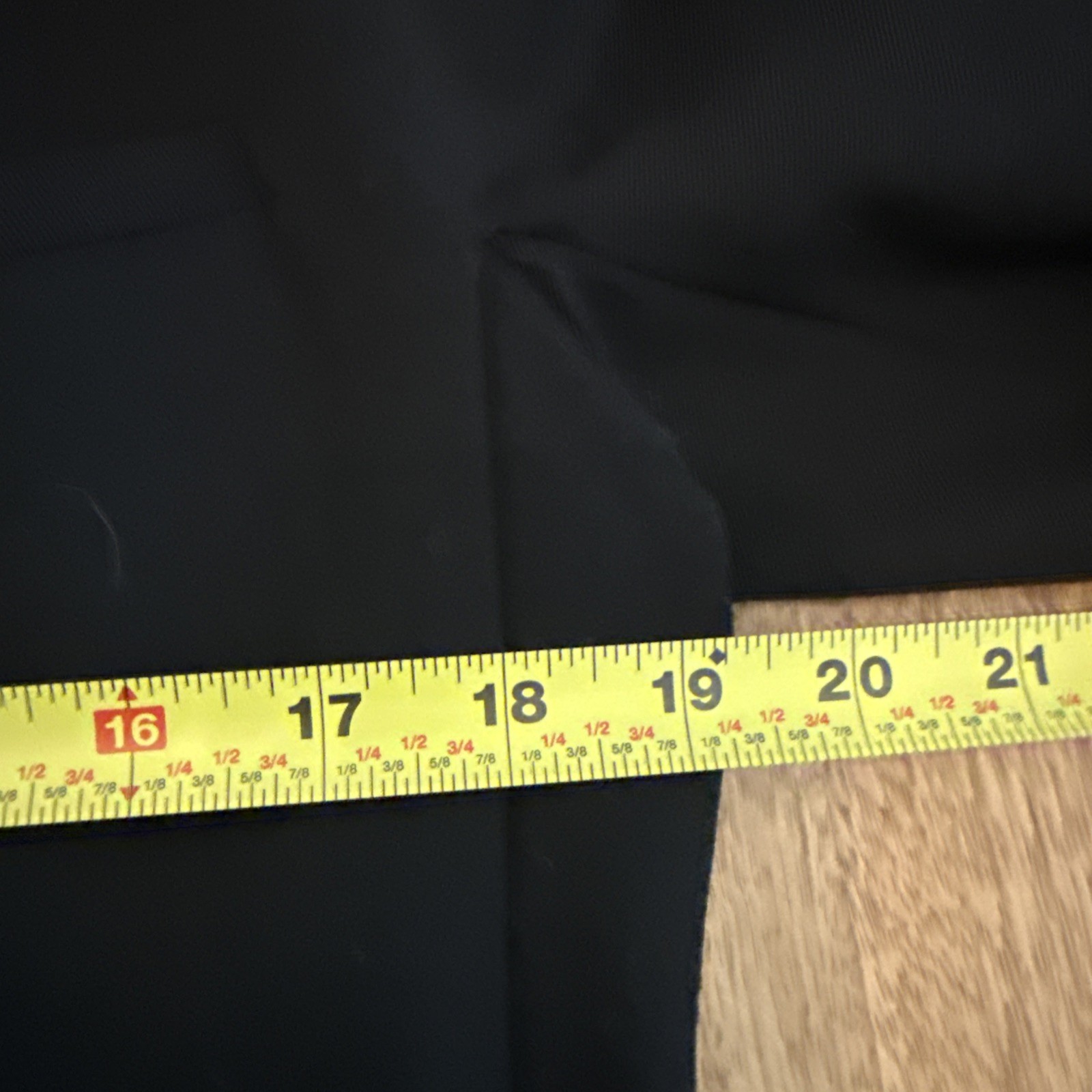Vtg Lillie Rubin Wool Coat Dress 10 Black Shoulder Pads GoldButtons Quiet Luxury