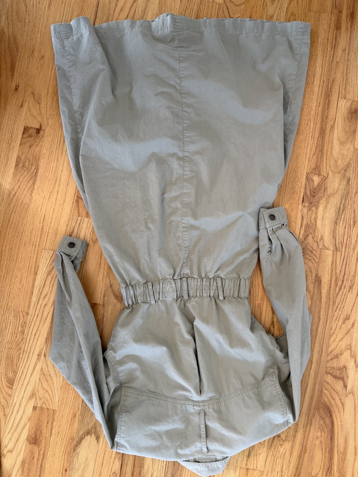 Vintage Impromptu Women’s Khaki Utility Dress – Size S