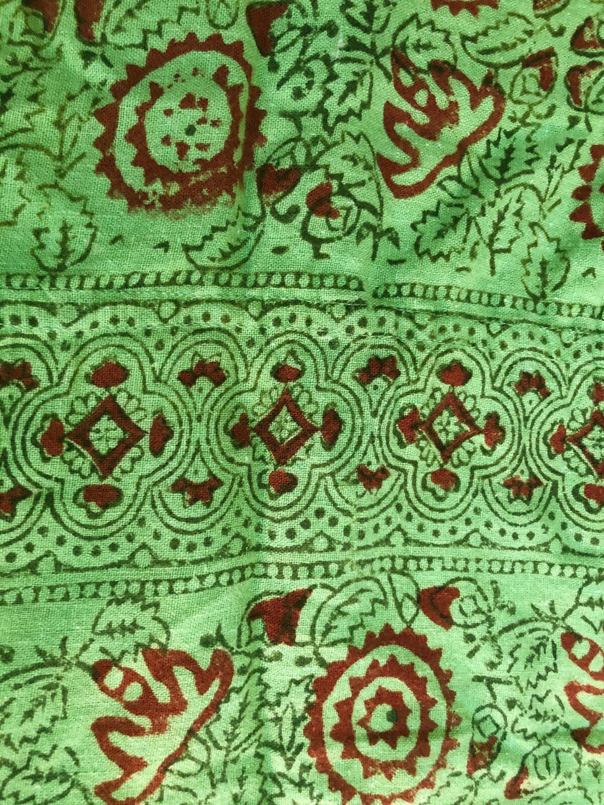 Vintage 1970s India Imports of Rhode Island Maxi Dress Empire Waist Maxi dress L