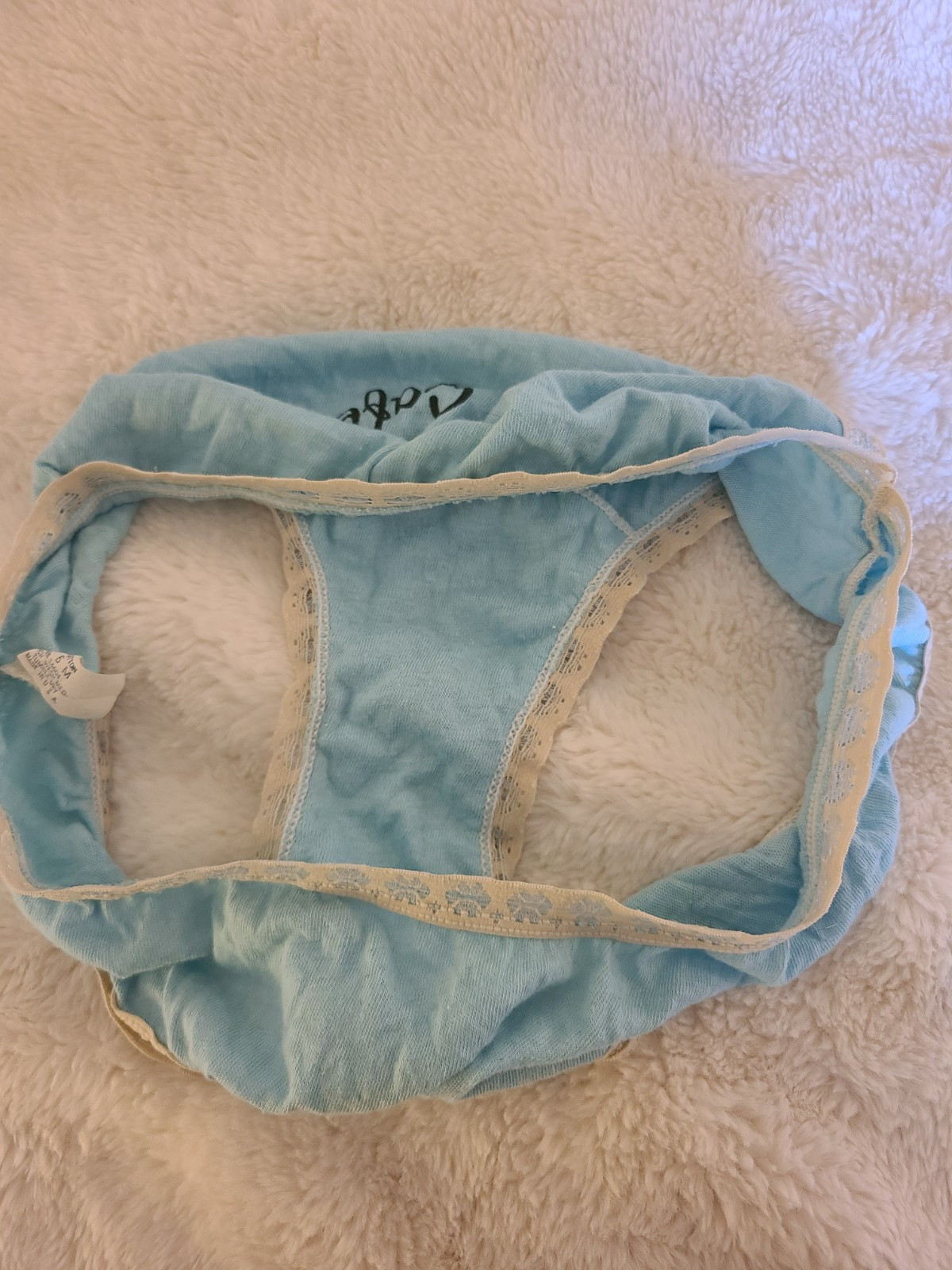 Vintage Bikini Panties Cotton Size M 6