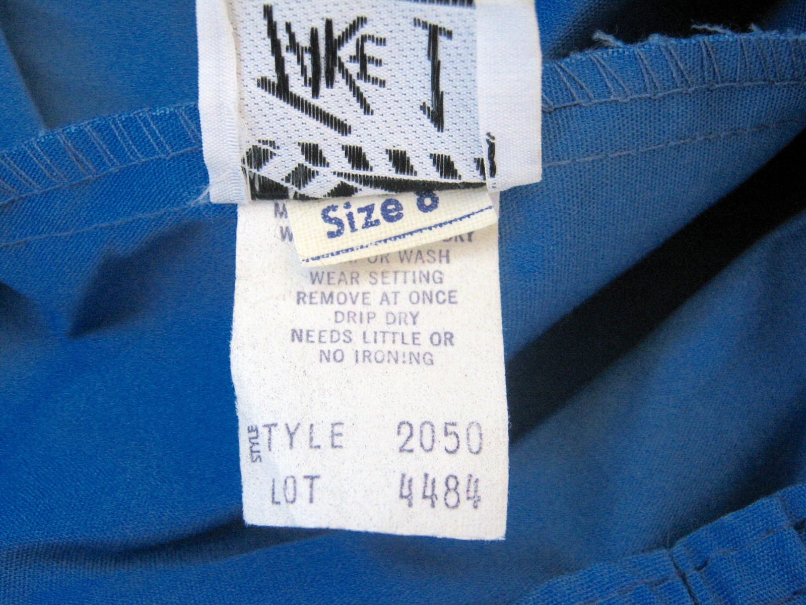 Beautiful Vintage Woman’s Bright Blue Skirt by Take 1 size 8