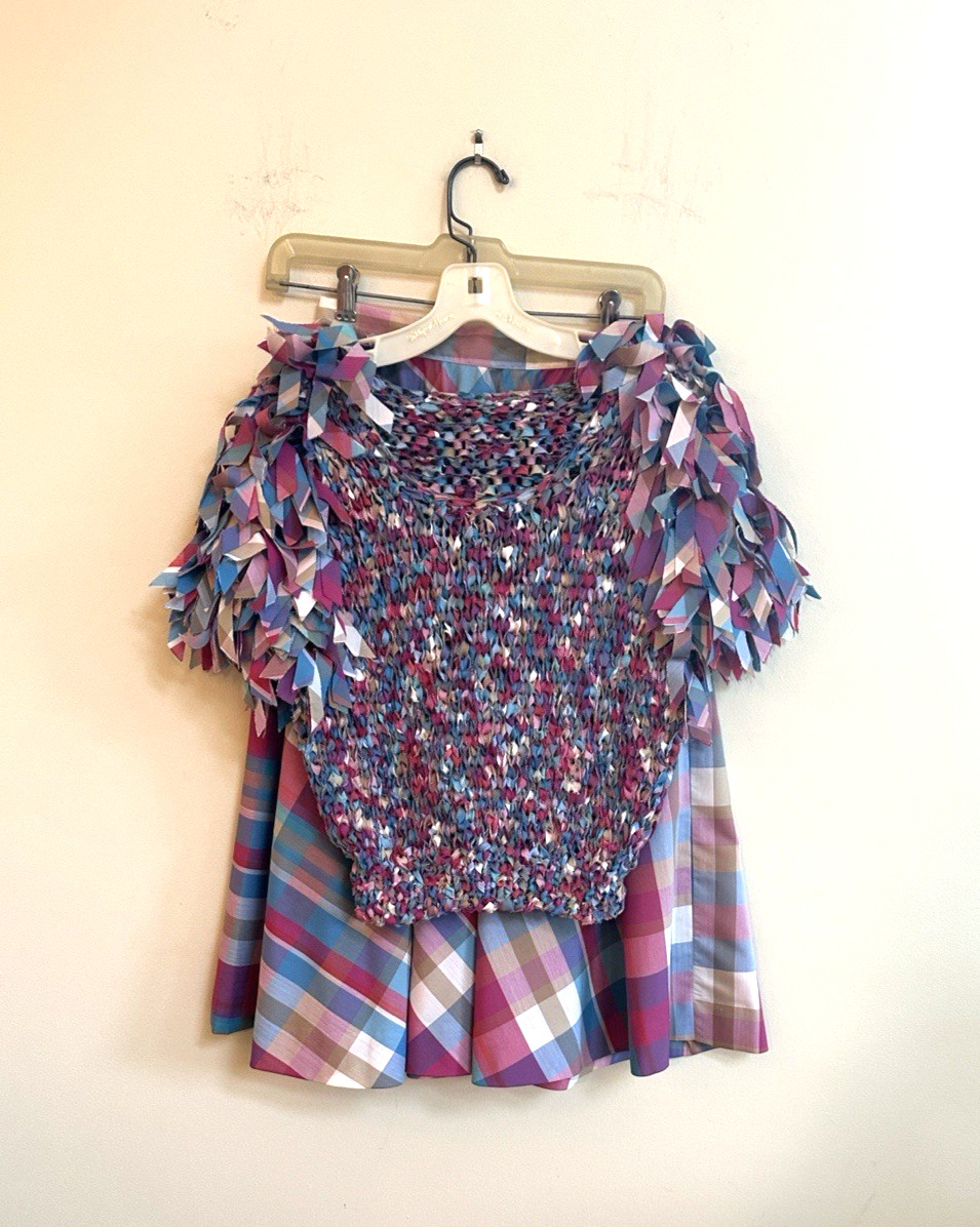 Vintage Early 1980s Boutique 2‑Piece Artwear Set – Sally’s House of Fashion