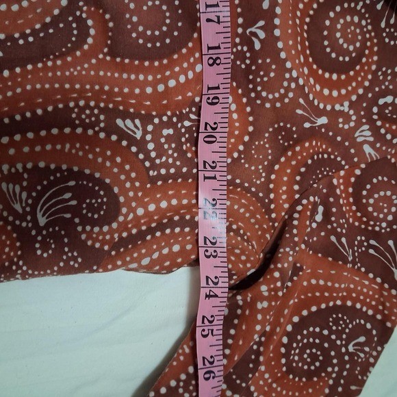 Vintage 60s 70s Kay Whitney Psychedelic Swirl Day Dress Housecoat – L / XL