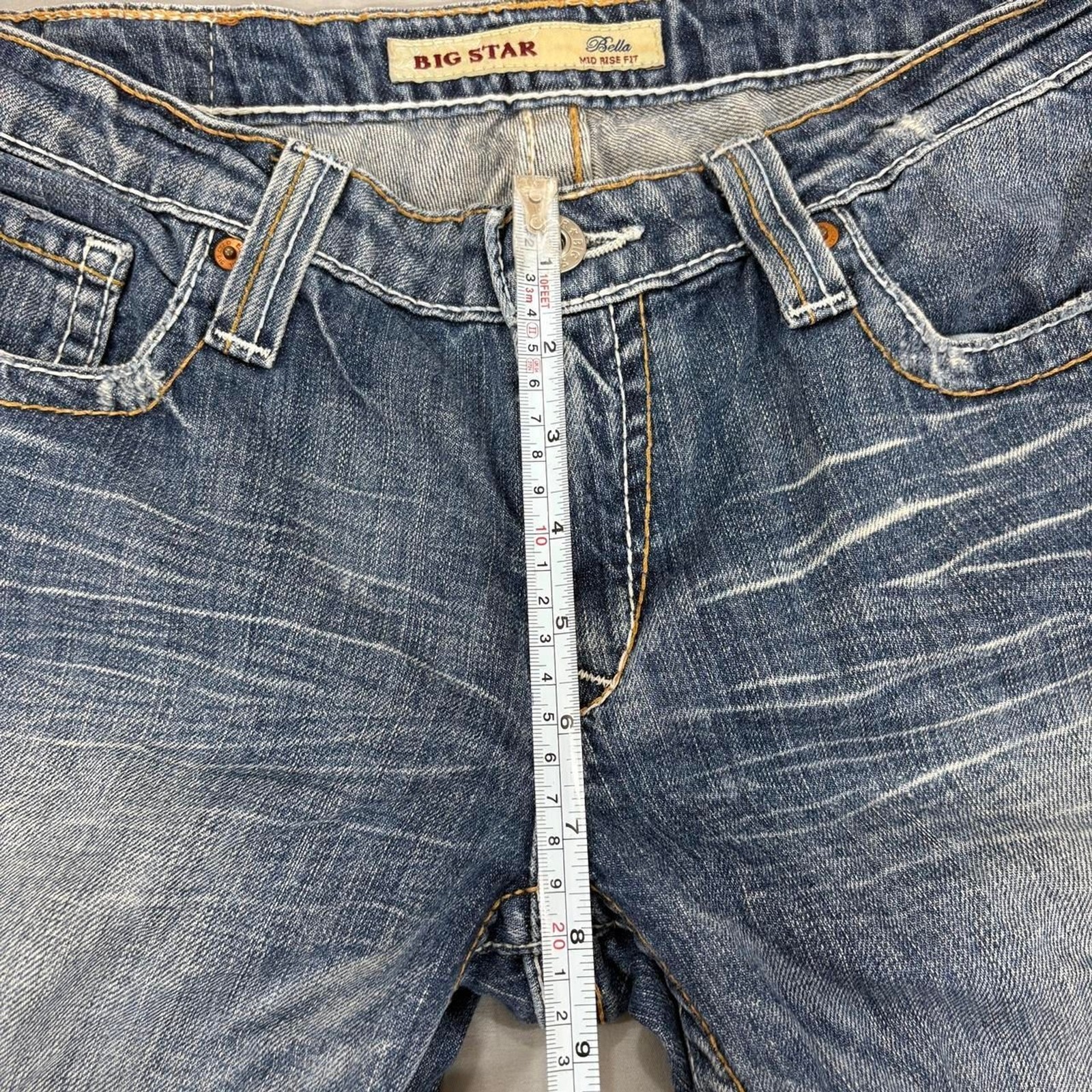 Y2K Big Star Jorts Women’s 32×16 Blue Baggy 2000s Grunge Skater Shorts