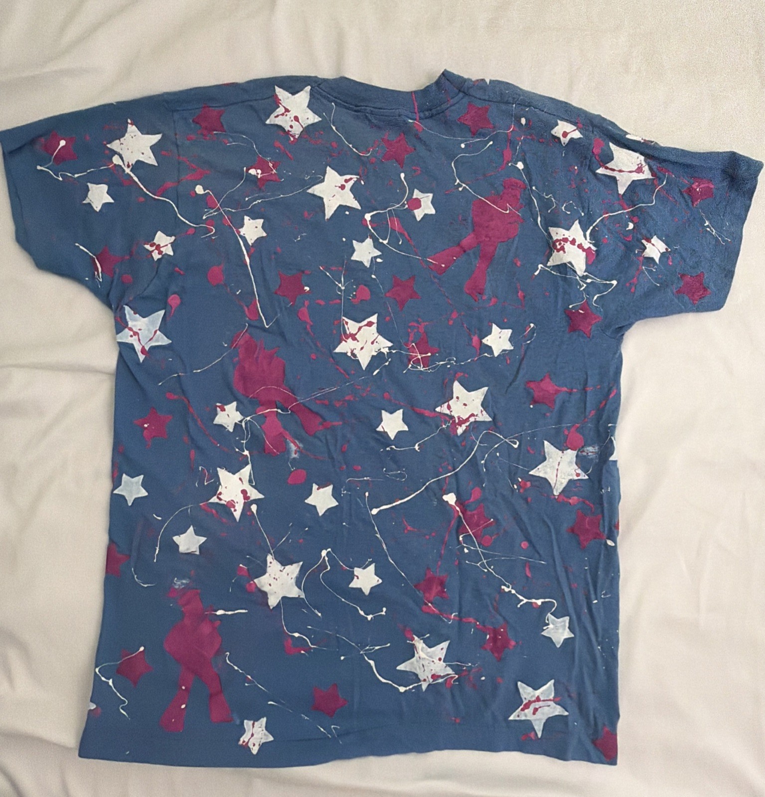 Vtg 1988 Victoria James Signed Wearable Art Fruit Of The Loom Single Stitch – XL