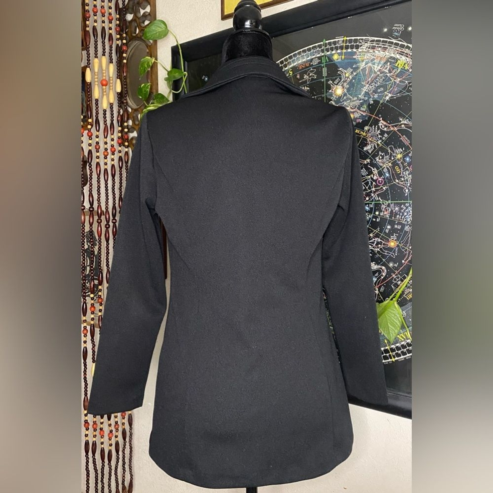Vintage 1970’s First Edition Dallas Polyester Blazer. Rad Pointed collar! S/M