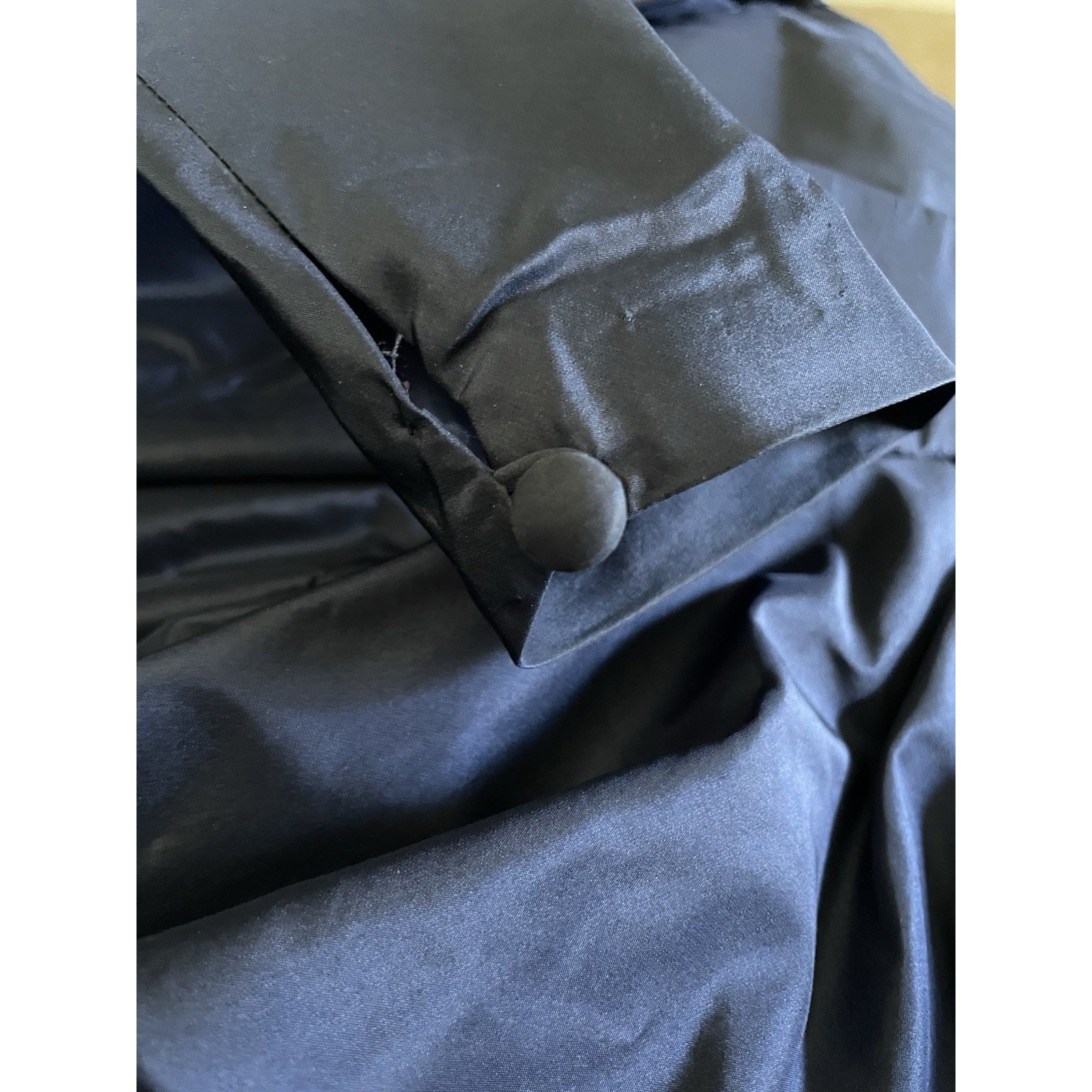 Vintage 80s Puff Sleeves Taffeta Full Skirt Prom Party Dress Jill Richards Sz 6