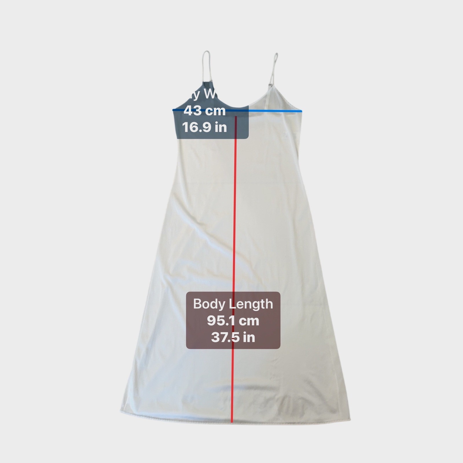Vassarette Vintage White Full Slip Dress Nylon Adjustable Straps Sz 34 32/40