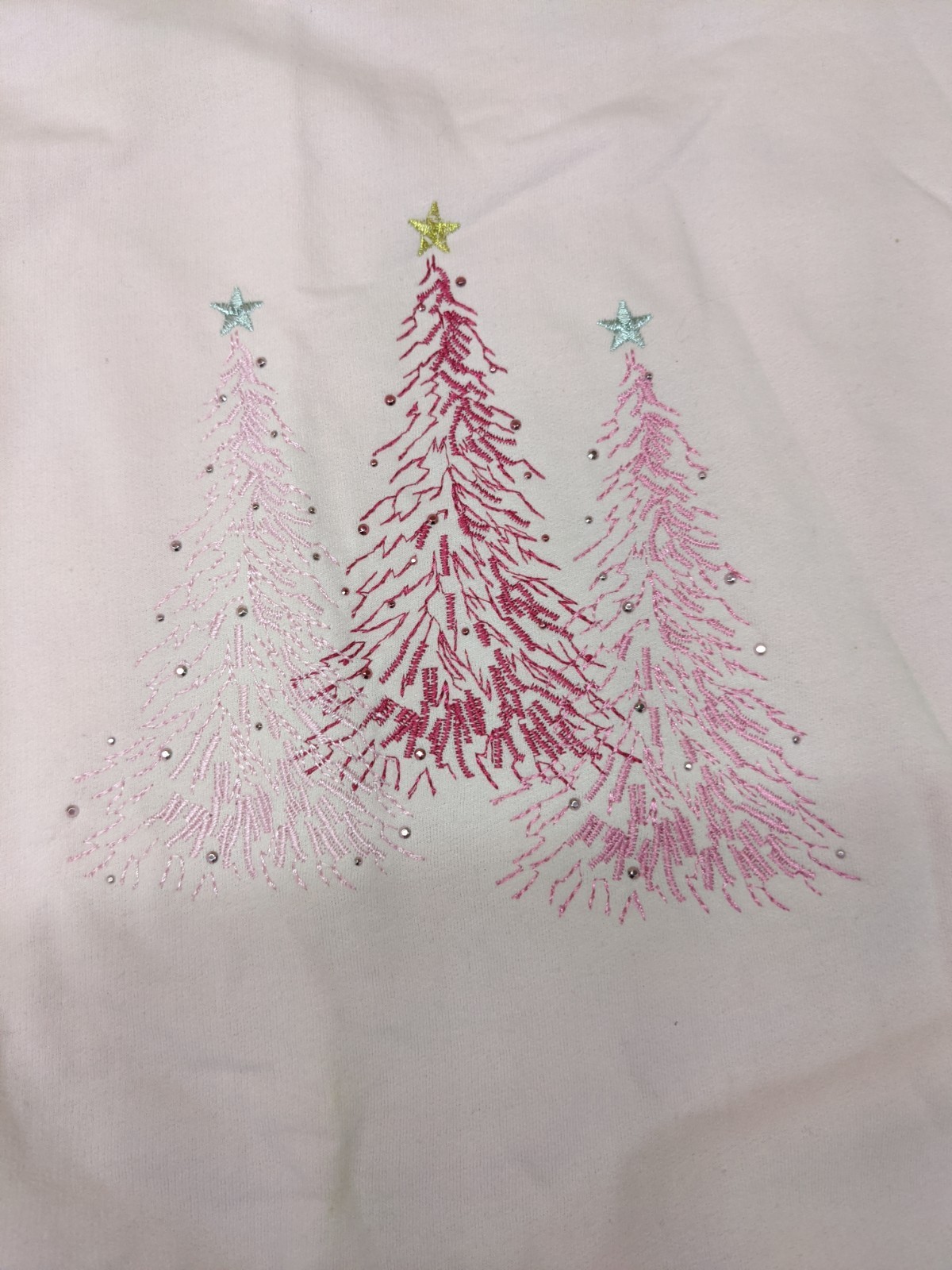 Vintage MC Sportswear Pink Christmas Holiday Crewneck Sweatshirt Women’s Sz XL