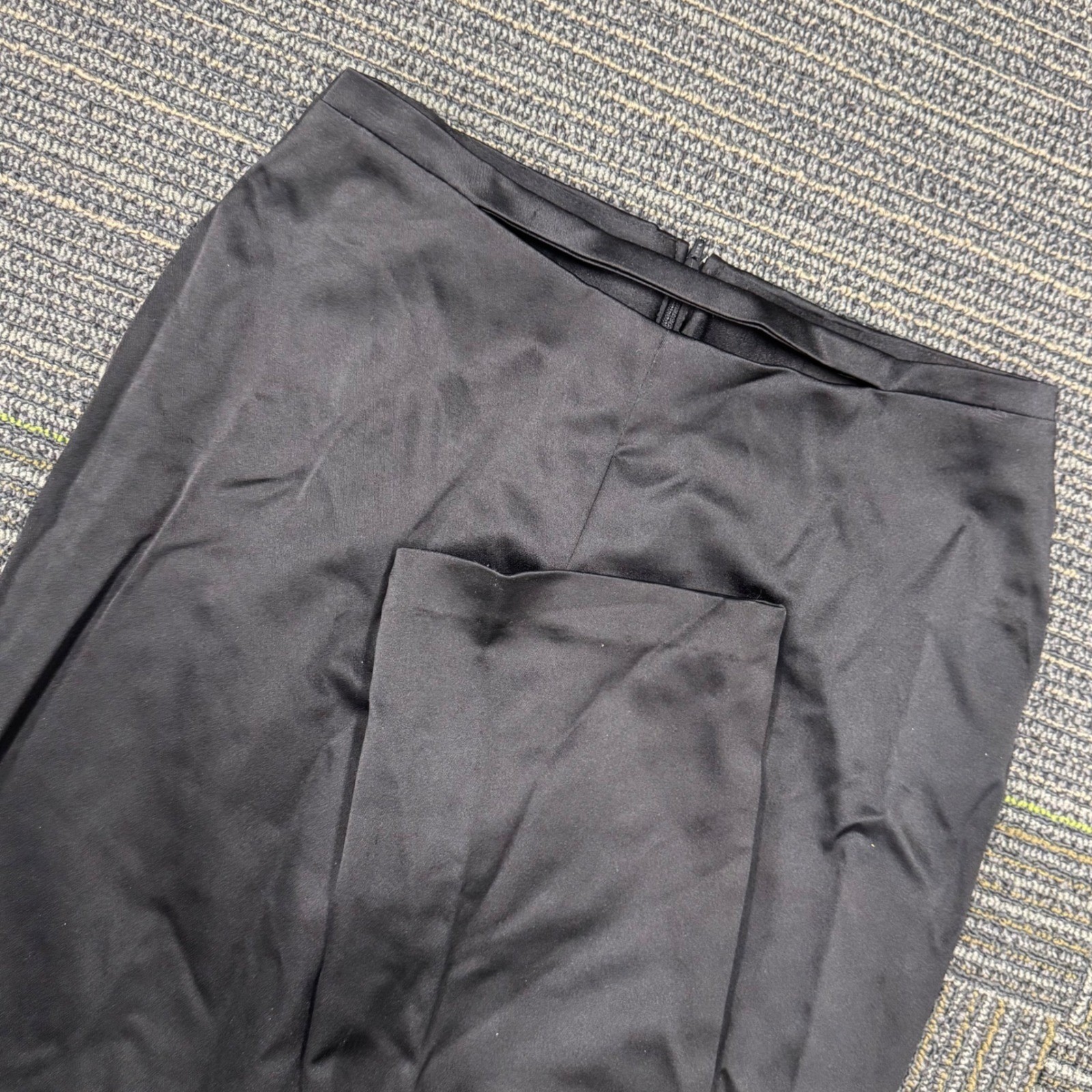 Odds & Evens Straight Leg Pants Womens 5 Black Excellent Vintage 90s High Rise