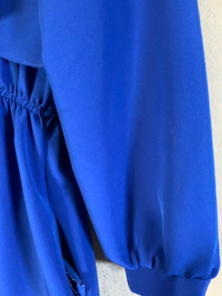 Vintage Women’s Kay Brandon for H&A blue Dress Elastic Waist 11/12V
