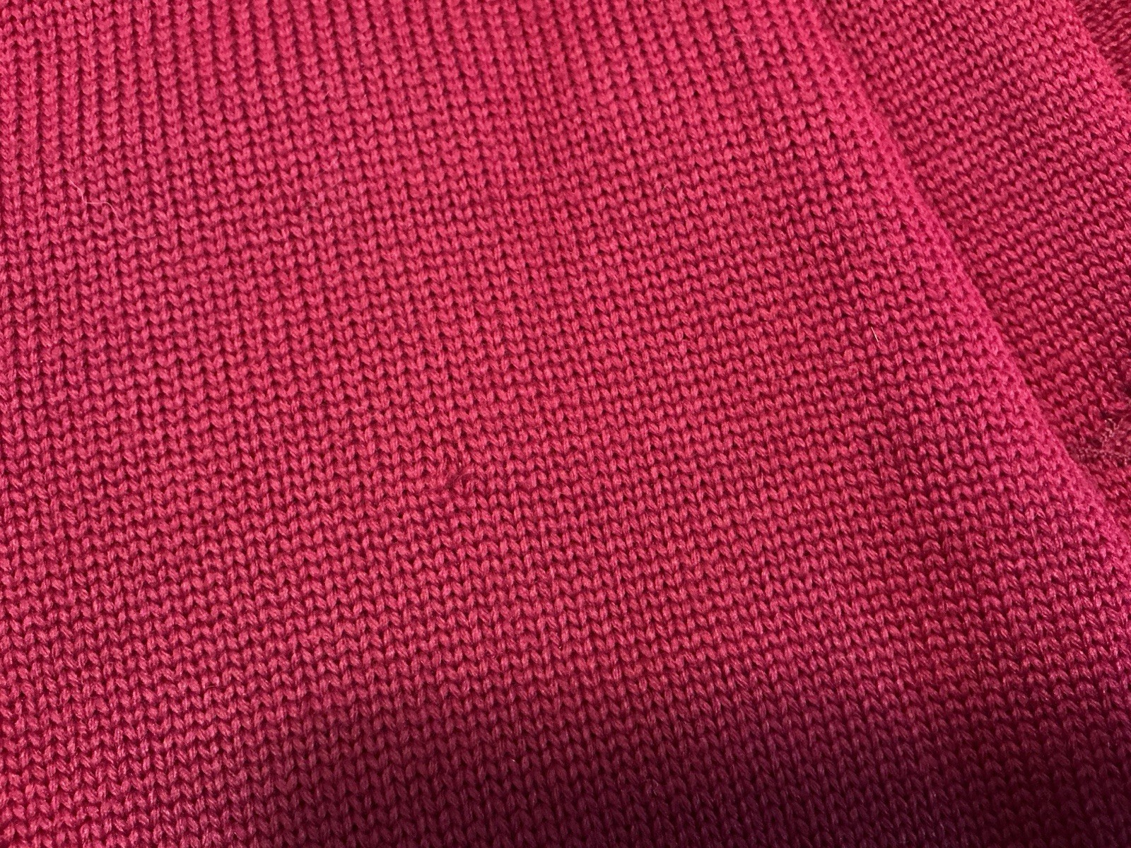 VTG Woman’s Letterman /Cheerleader Sweater Heavy Wool Knit Maroon/Gold 1964