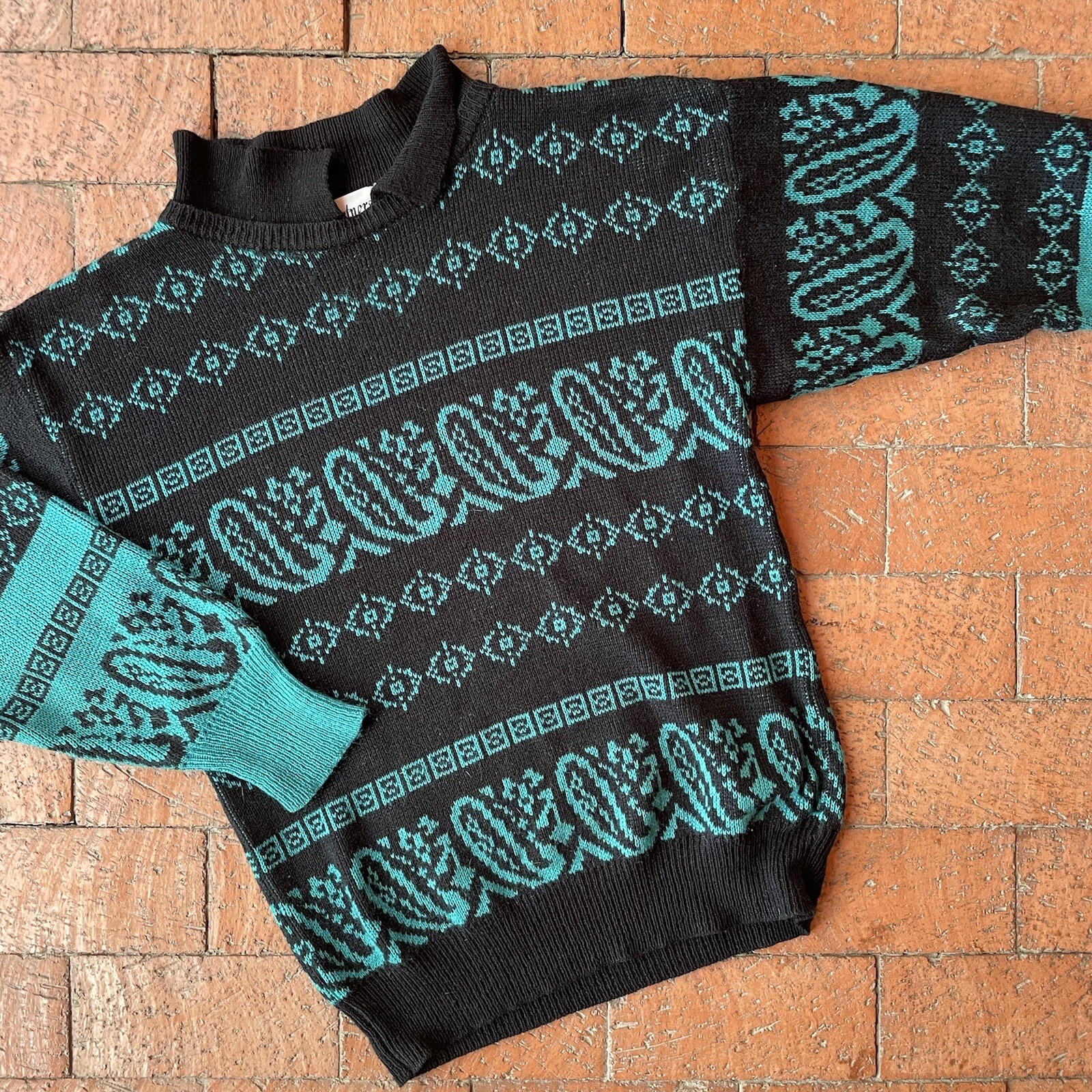 Vintage Partners By Mervyns Acrylic Collared Sweater Soft Excellent Condition