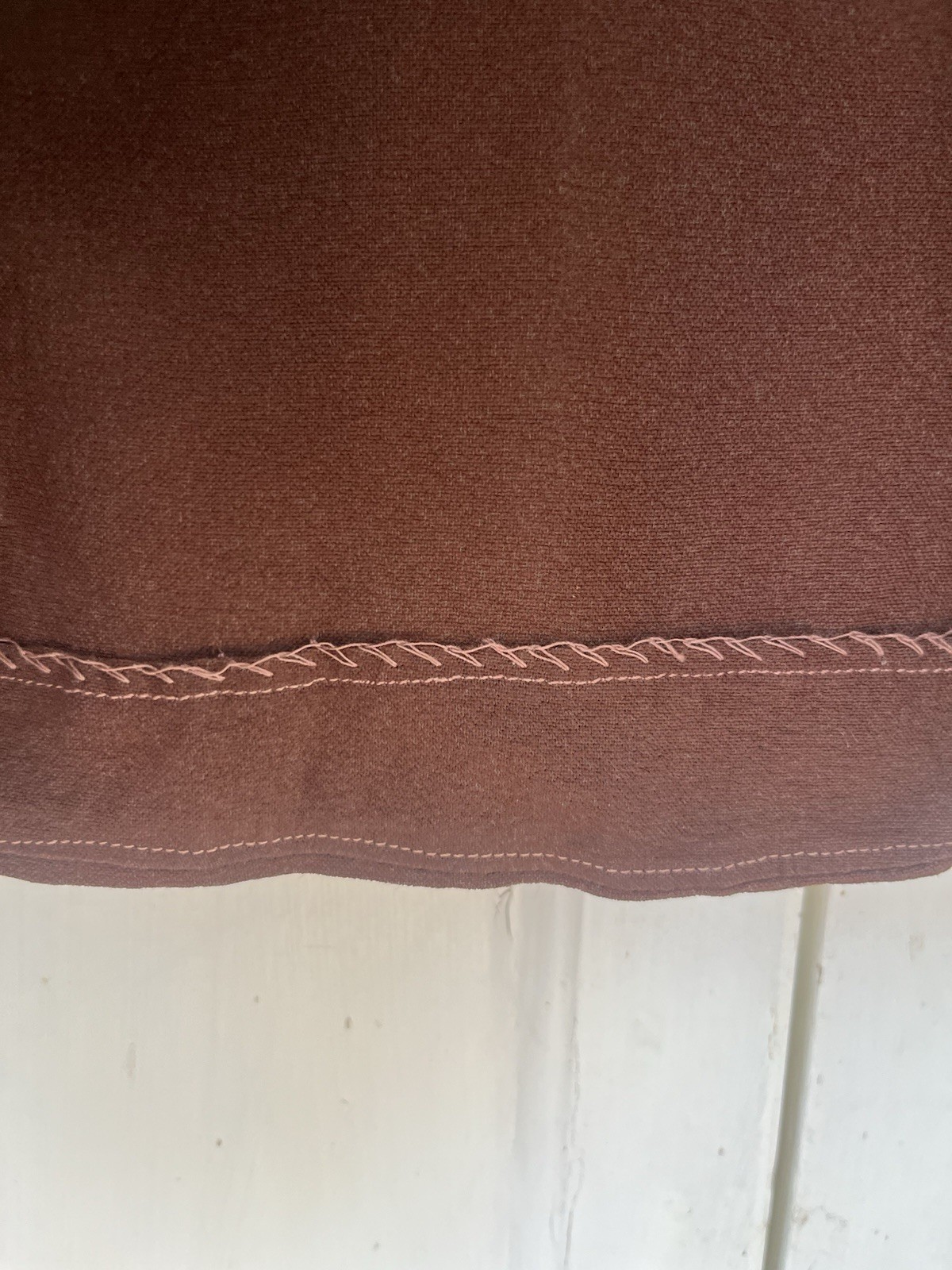 40s Art Deco Vintage Antique Brown Rayon Embroidered Soutache Gatsby Blouse Top