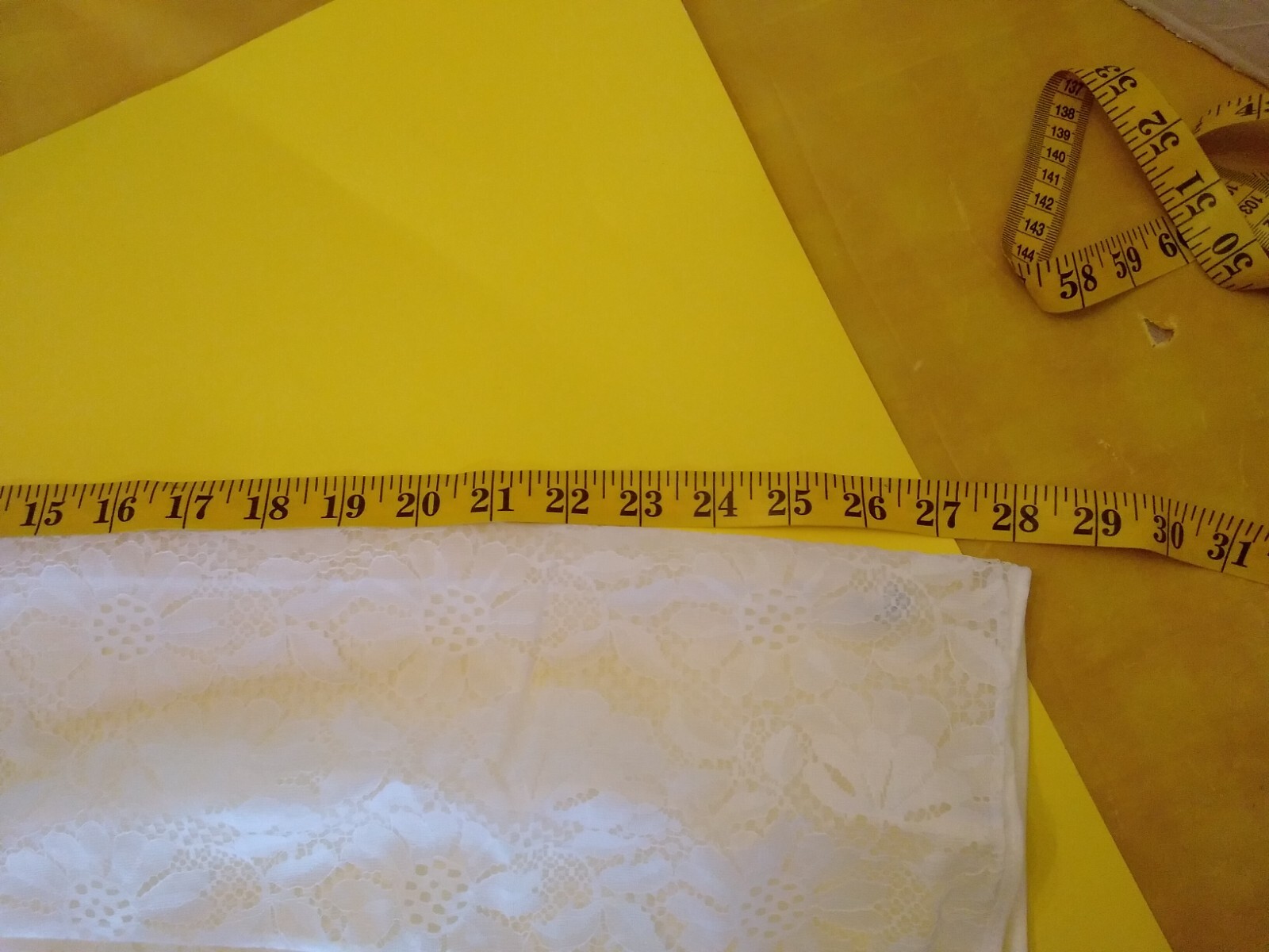 Vintage Full Slip Dress Chemise European SZ S-M White Full Front Lace