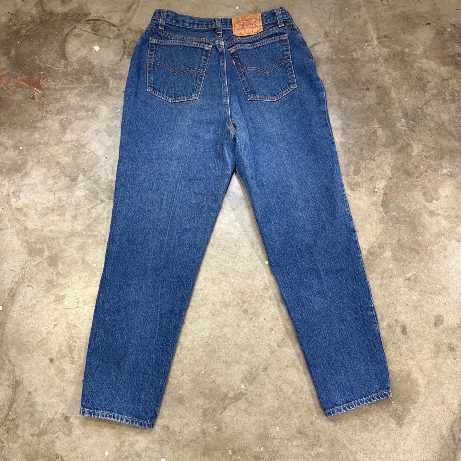 Vintage 1987 Levi’s 16501-0115 Women 16 Made in USA Blue Mom Jeans 30×29