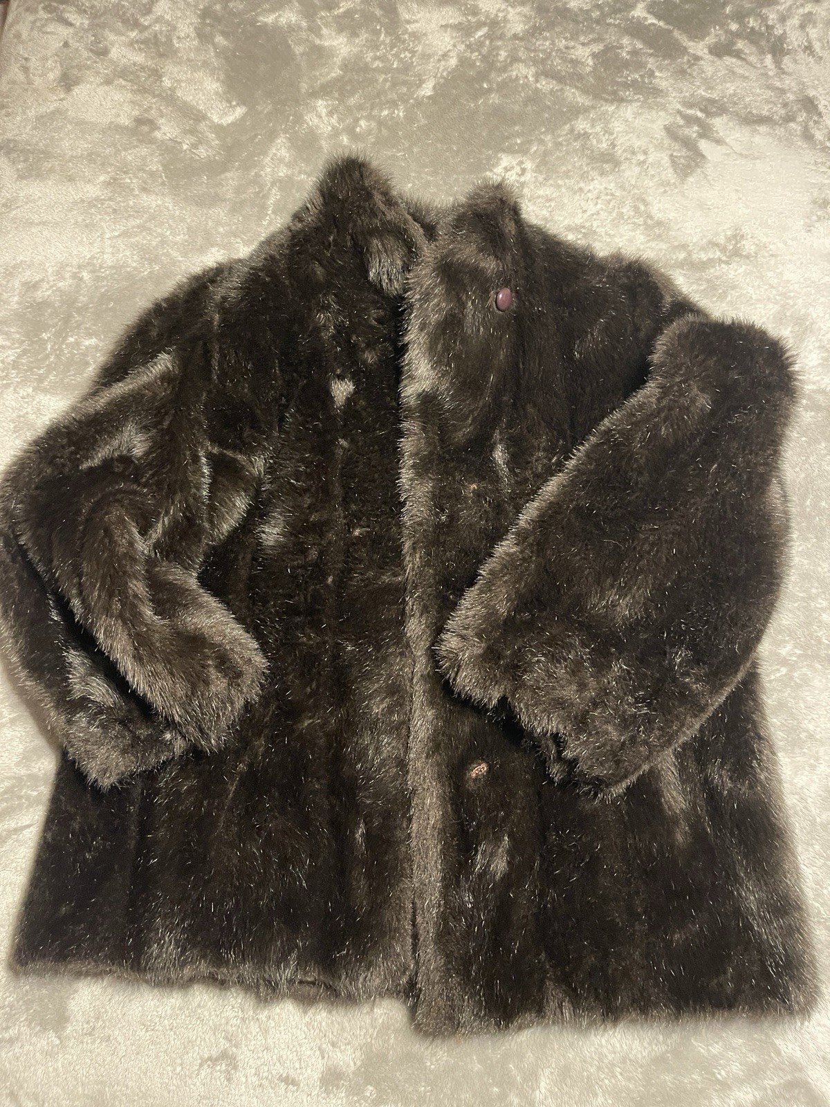 Vintage 60s/70s Vintage Hillmoor Faux Fur Jacket Coat