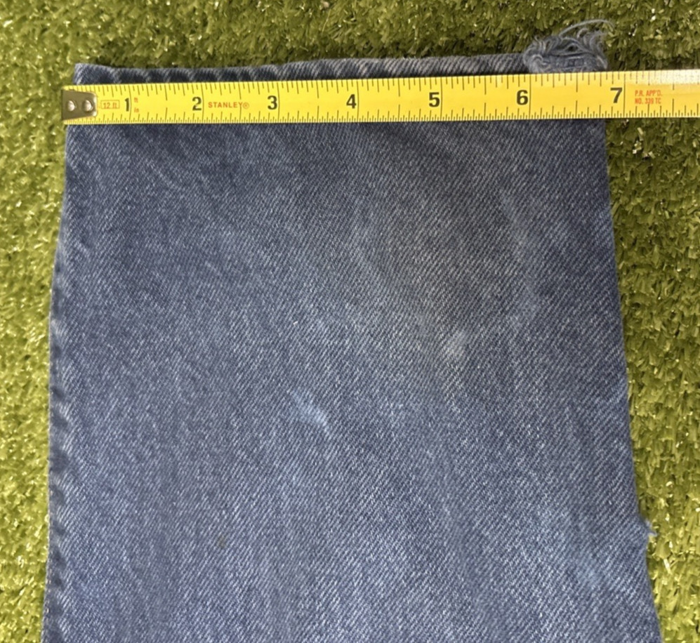 Vintage Levi’s Silver Tab Mens Jeans W32xL32 Light Wash Blue Face Patch