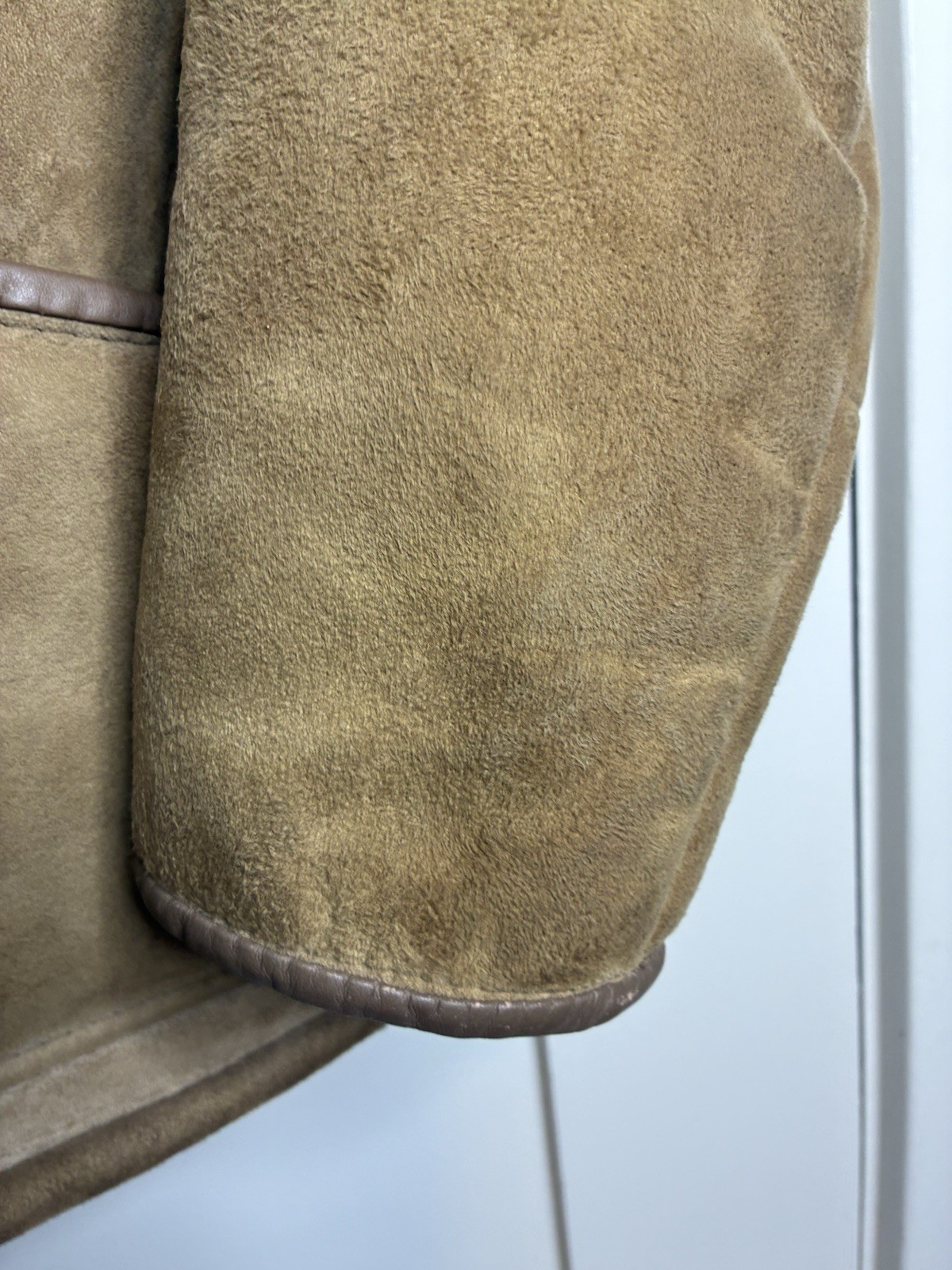 Vintage Homestead Genuine Shearling Coat Made In New Zealand Women’s 14