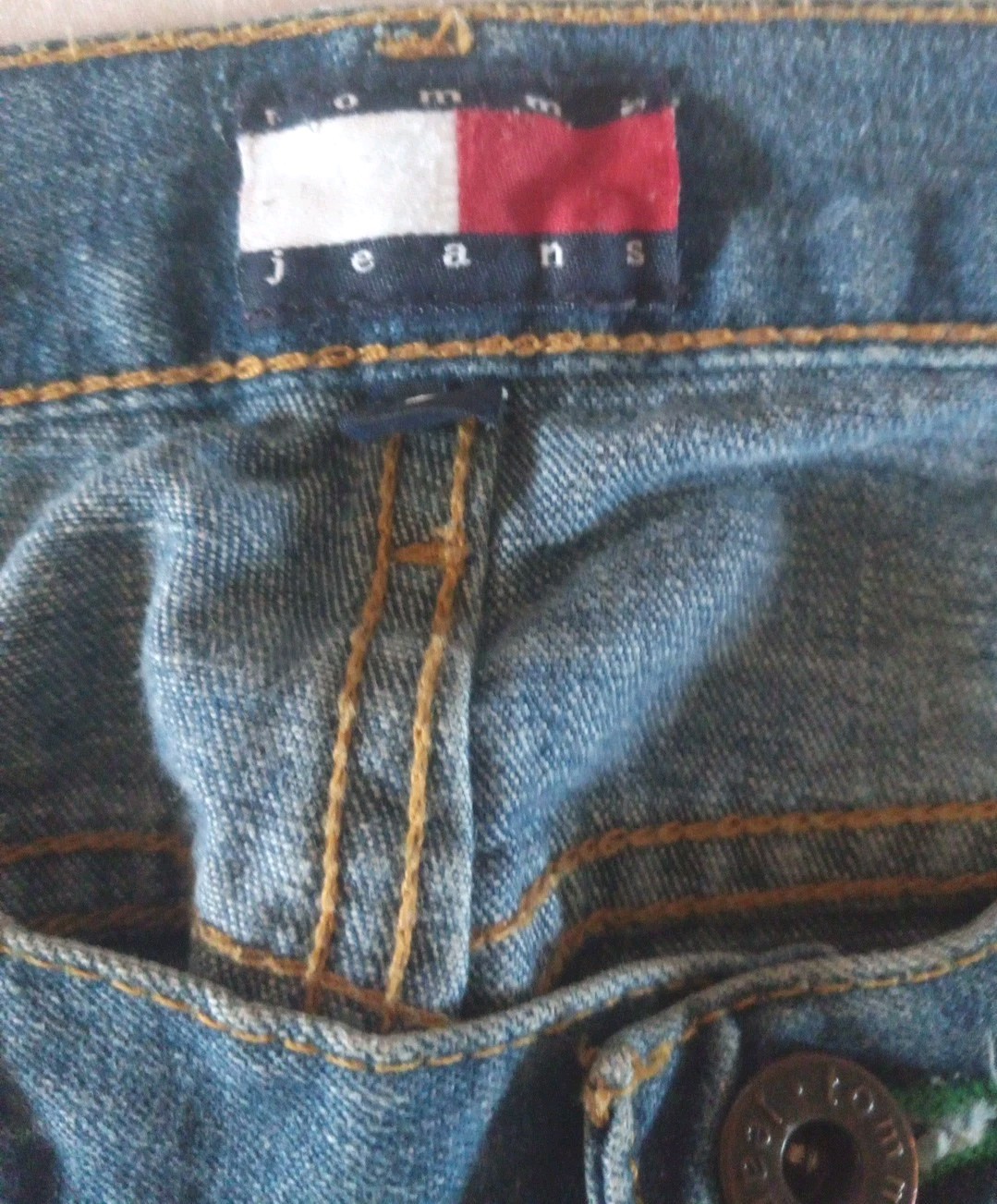 Vintage Women’s Tommy Hilfiger Uav-Uav Tommy Jeans Sz 5 Straight Med Rise