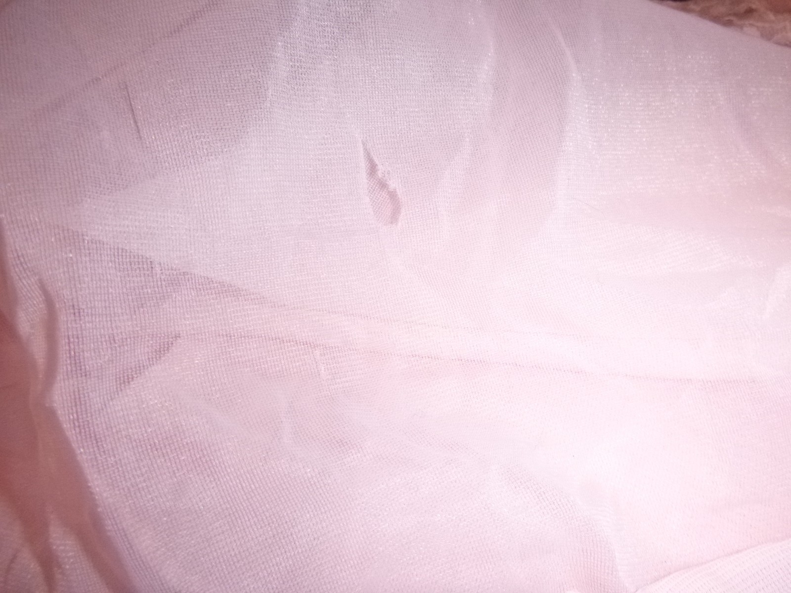 Vintage Lisette Nightgown Peignoir pink chiffon lace trim sz 36
