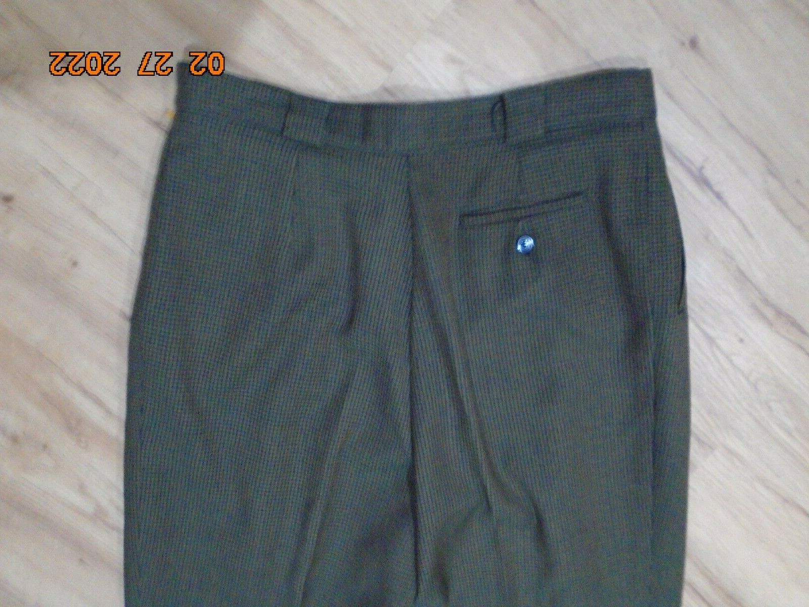 ALANNI by DONNY BROOK vintage HIGH WAIST MOM wool pant size 16 LK NU herringbone