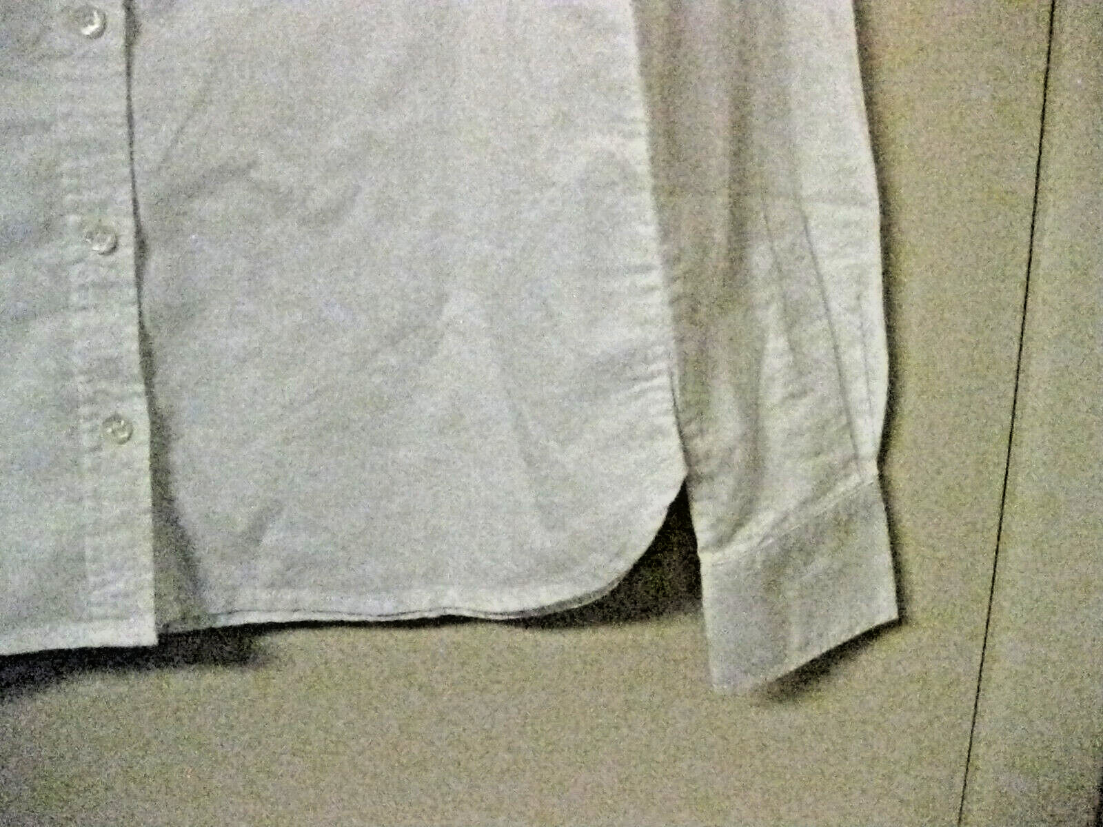 Women’s Levi Heavy Denim Cotton Twill White Western Shirt Size XS Long Sleeve