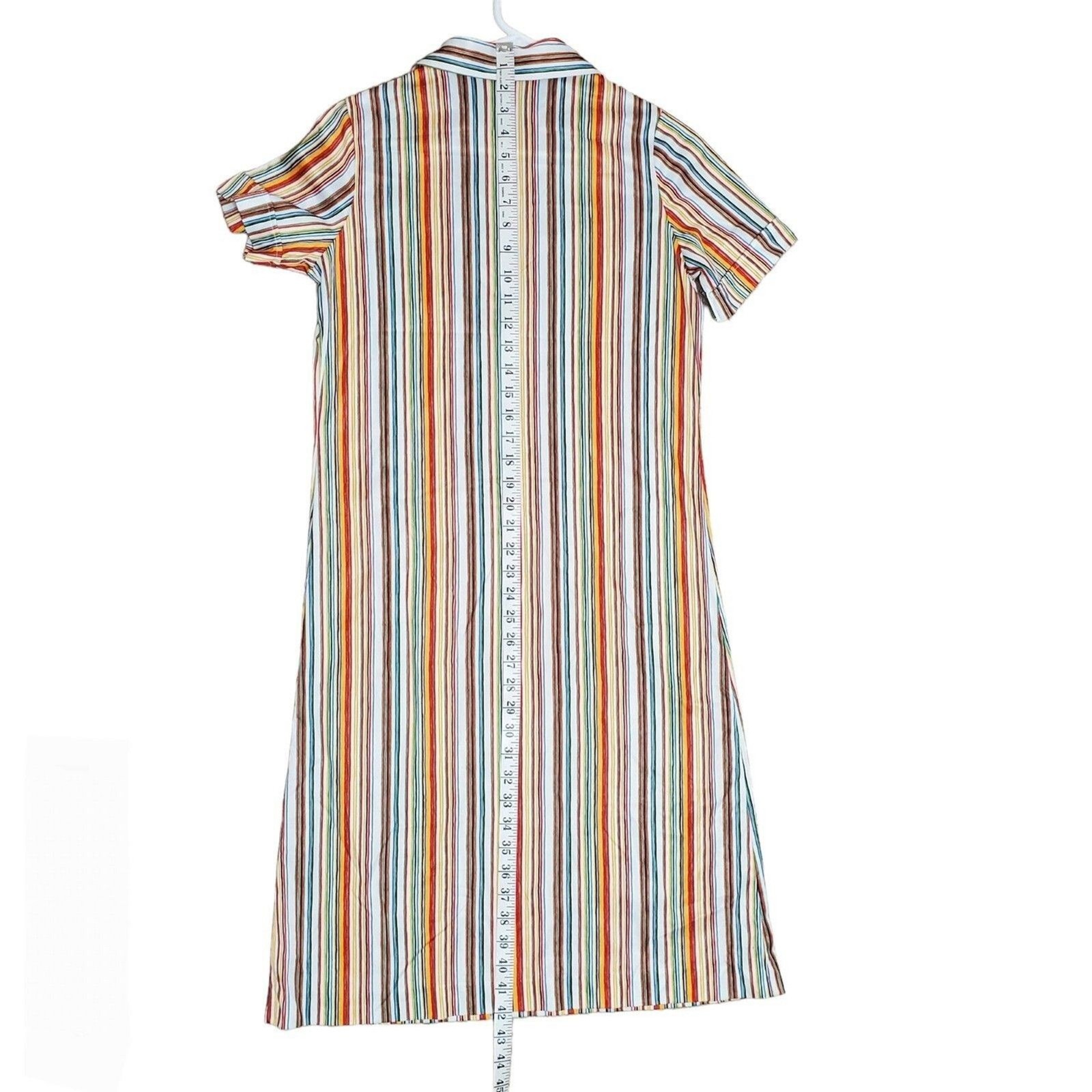 NPC Fashion Striped Retro Mod 1960 – 1970 Tee Shirt Dress