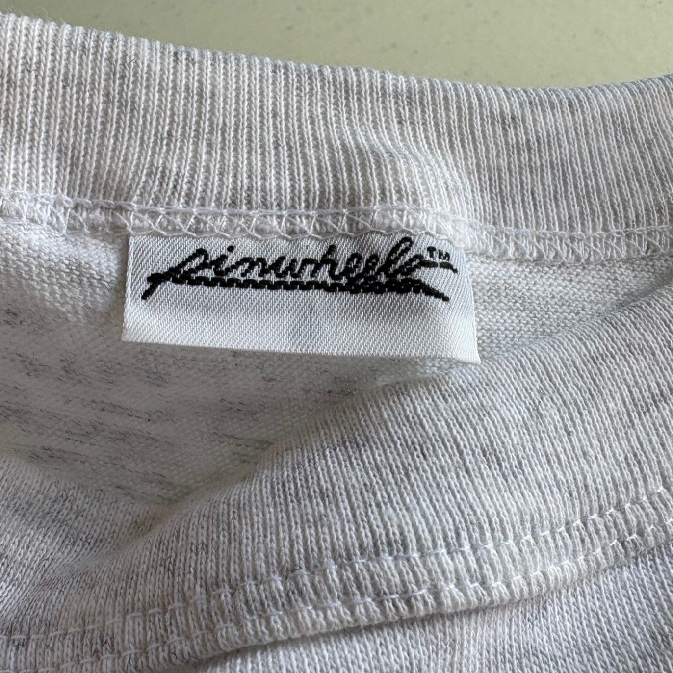 Pinwheels Vintage 90s Patchwork Bandana T-Shirt Cropped Grey Boxy Large NWT