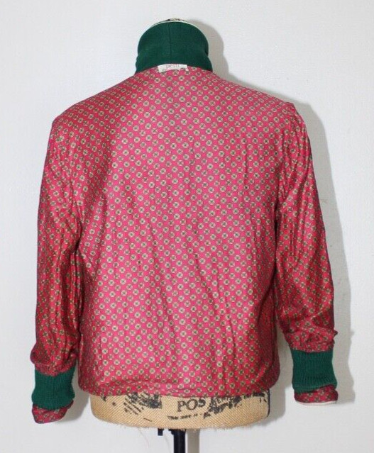 Vintage 50s Petti Glen Green Wool Embroidered Button Blazer Junior S