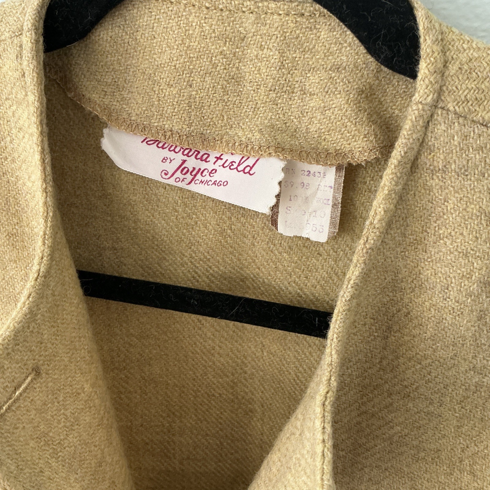 Vintage 1950s Joyce of Chicago Mid-Century Wool Vest & Trouser Set Original BELT
