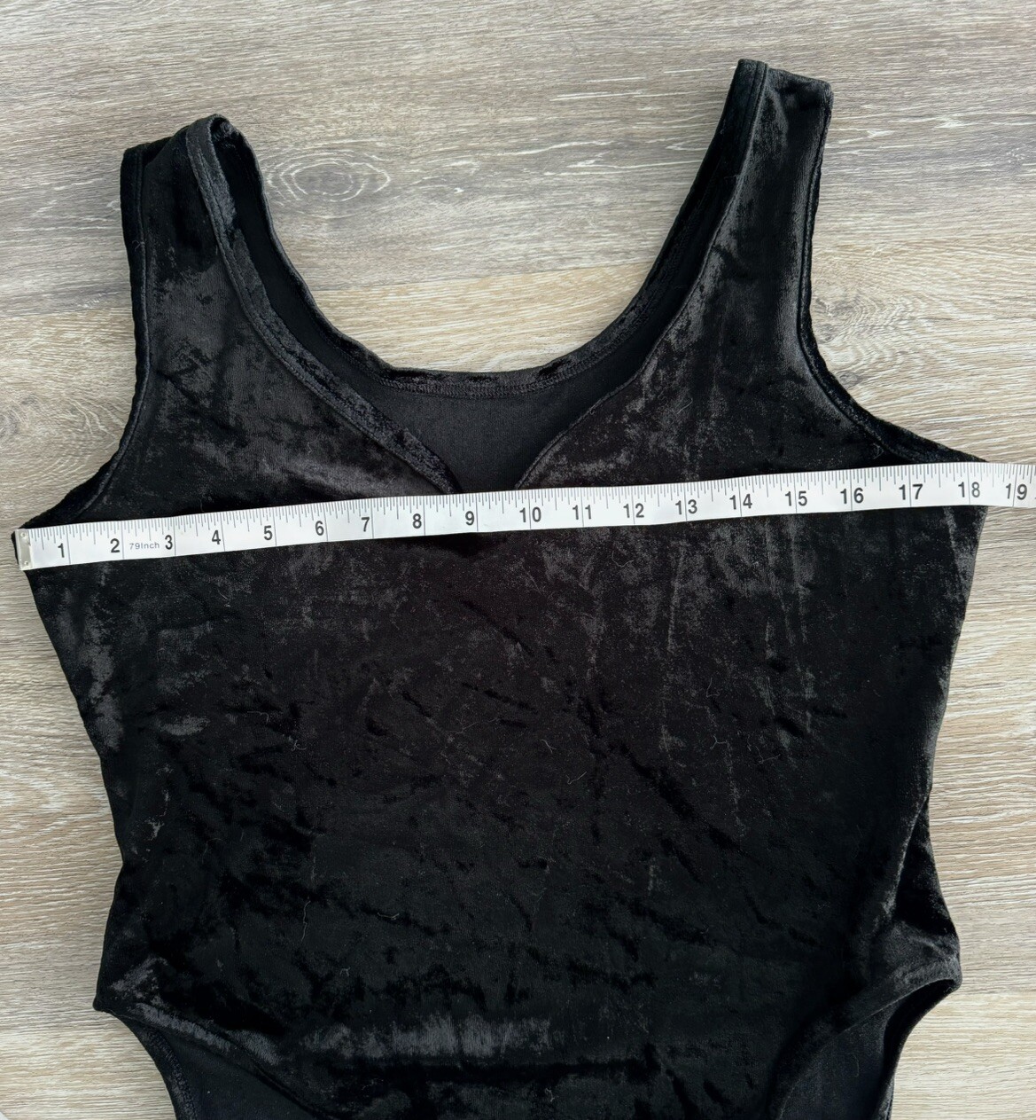 Vintage Sexy Black Velour One Piece Bodysuit Size L BRANDYWINE Tom Bezduda
