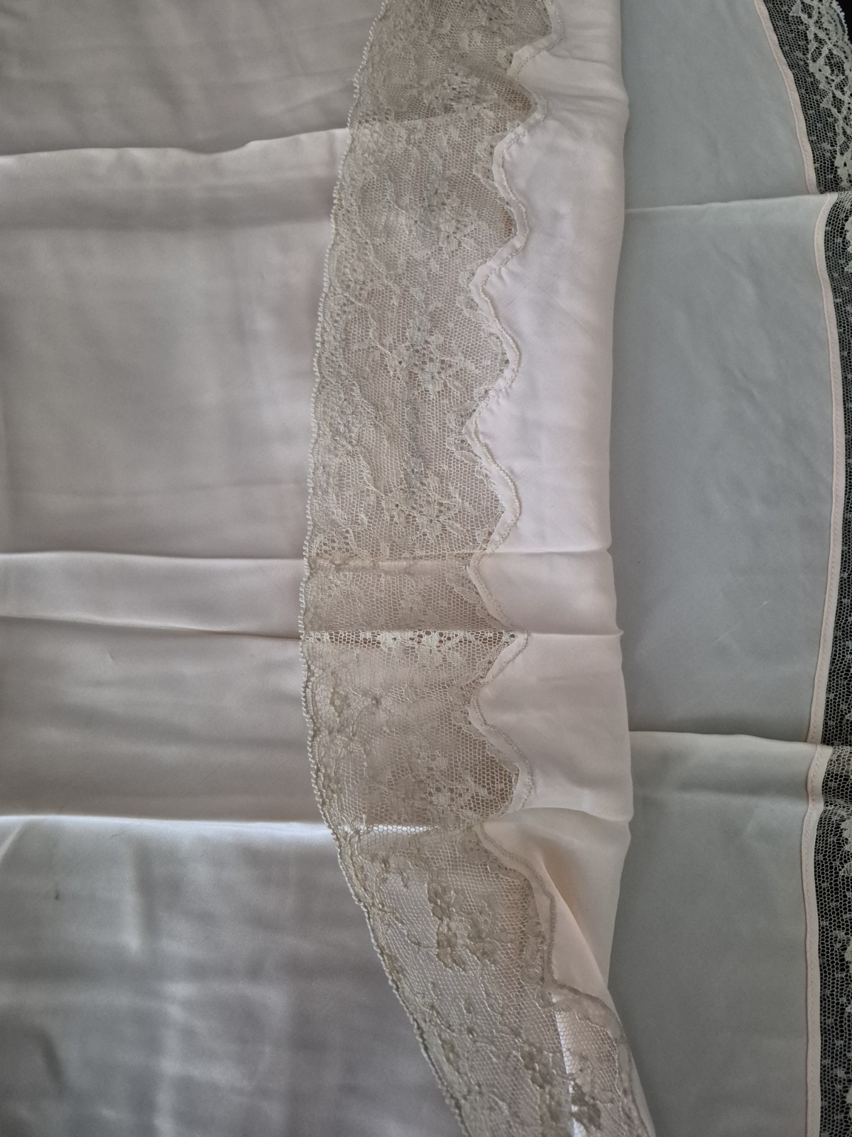 Vintage Rayon Satin CAROLYN of NEW YORK Full Slip Size 34