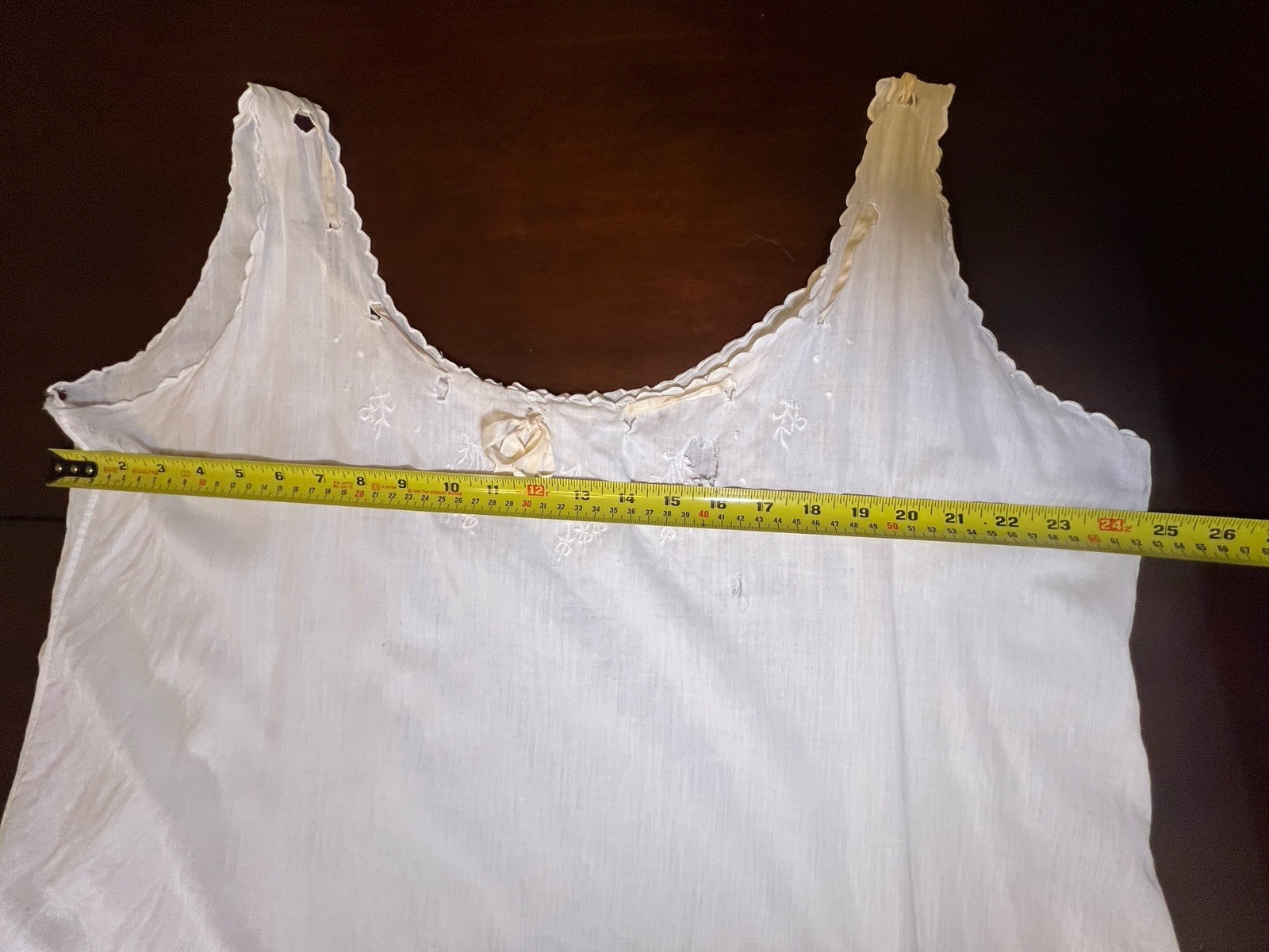 Vintage Antique Lot Of 3 Half Slips (2) & Full Slip (1) – White Cotton & Lace