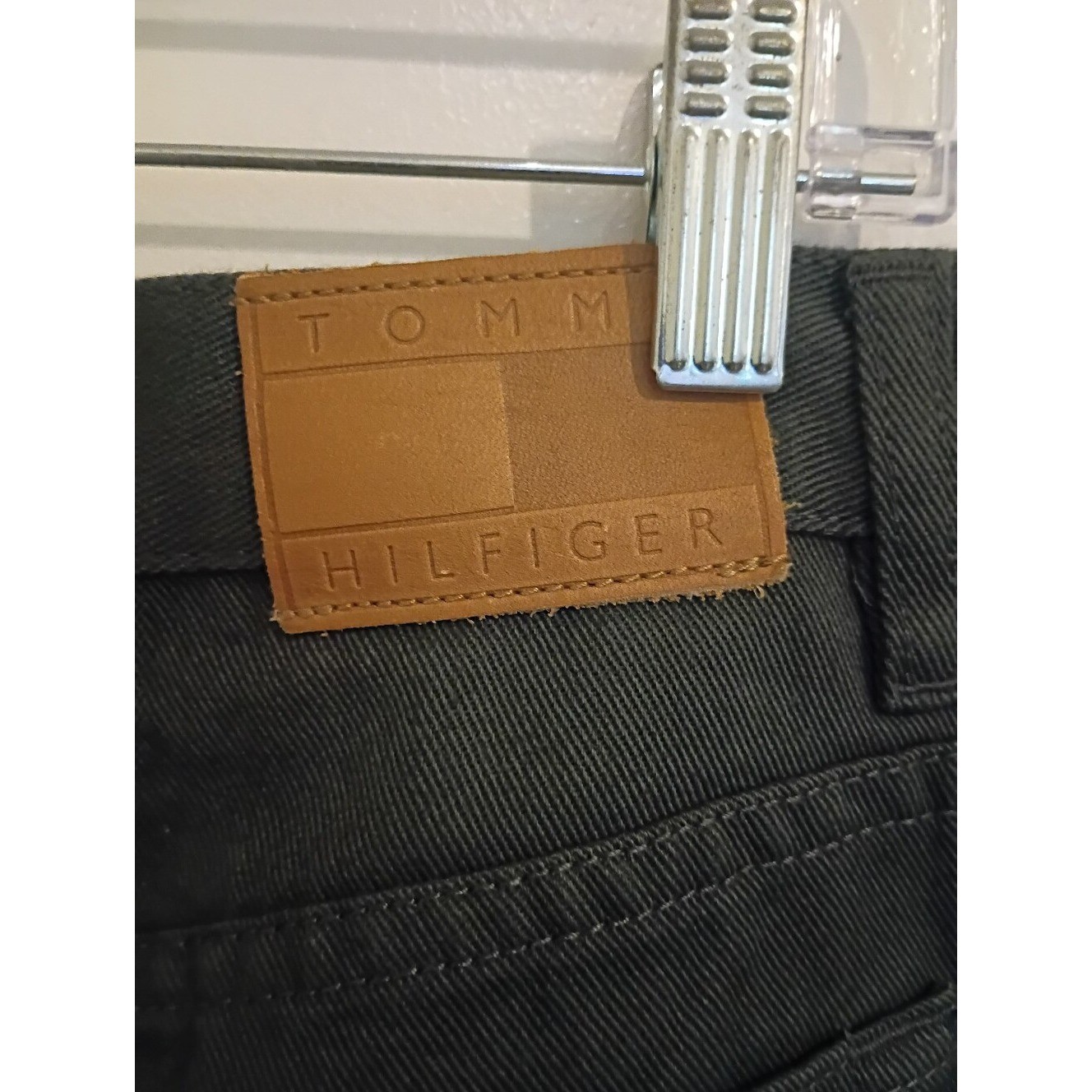 VTG Tommy Hilfiger Women’s Gray Straight-Leg Pants Mid-rise Y2K Sz 12