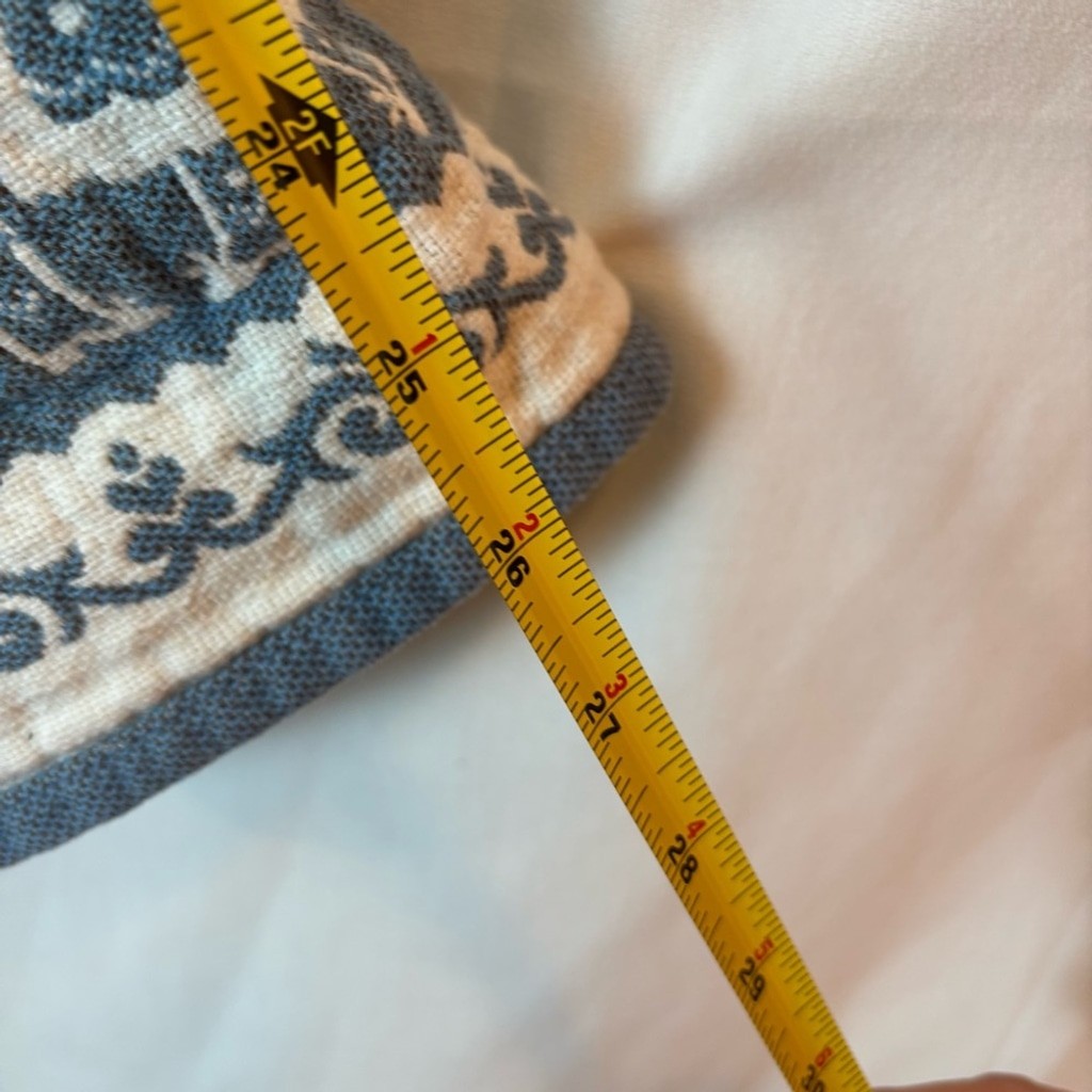 Vintage Reversible Long Cotton Jacket Created With Woven Folk Imagery