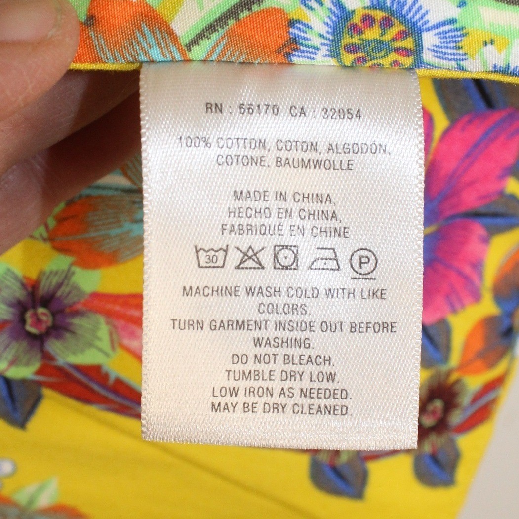 Anthropologie Maeve Sunniva Bright Yellow Floral Shift Dress Size XS